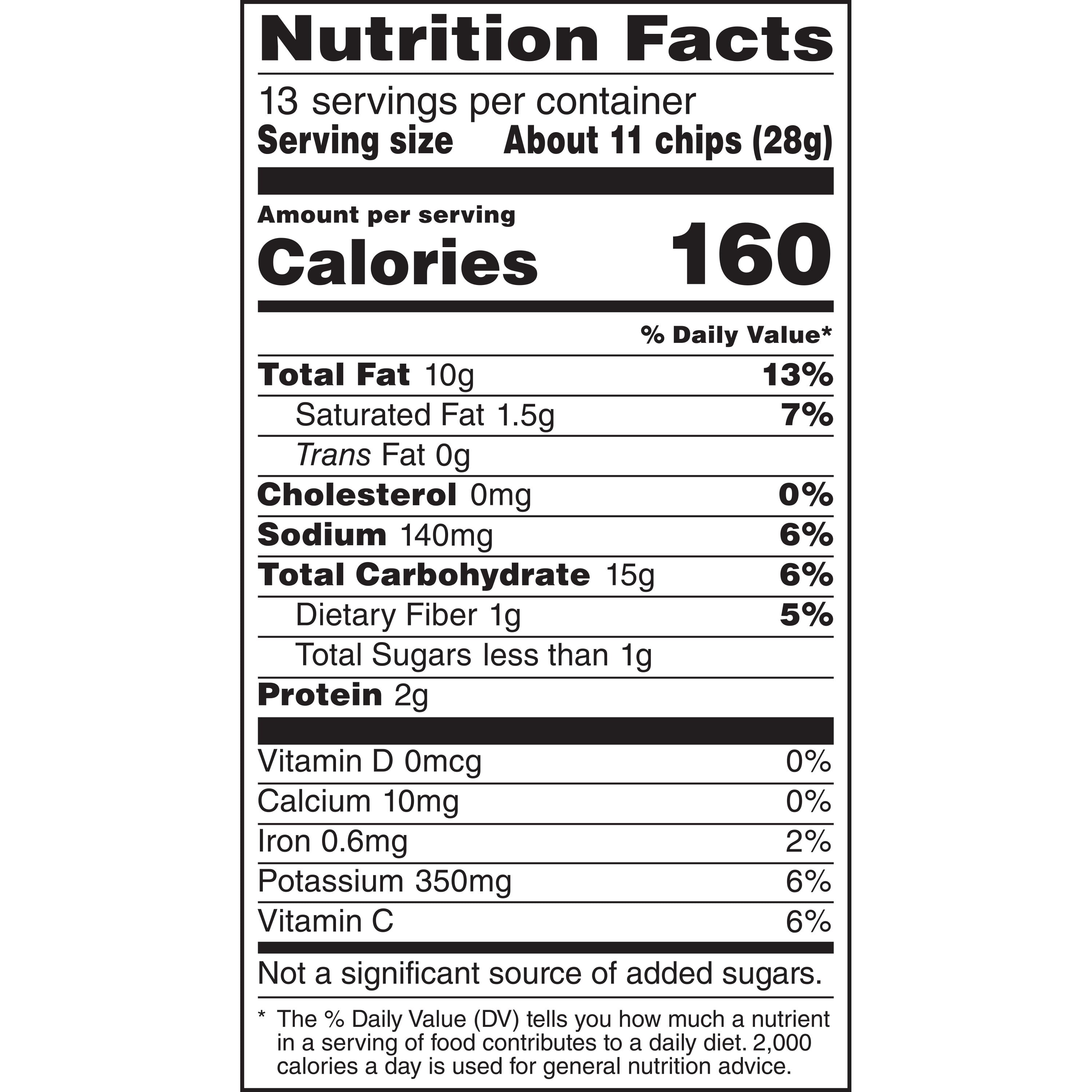 Lay's Wavy Original Potato Chips (Classic Sea Salt, 13 oz) mzn12