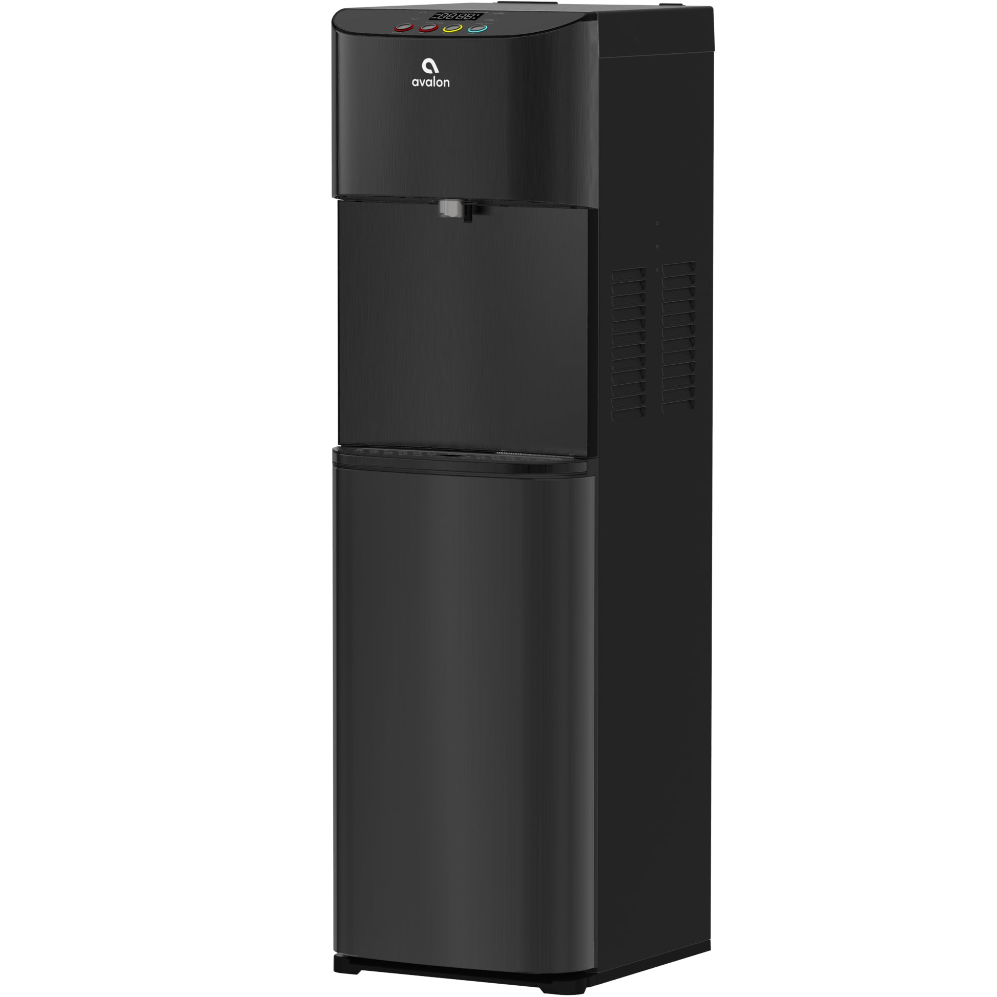 Avalon Electric Water Cooler Dispenser with Dual Filtration and Self Cleaning (Black Stainless Steel) fh2xs
