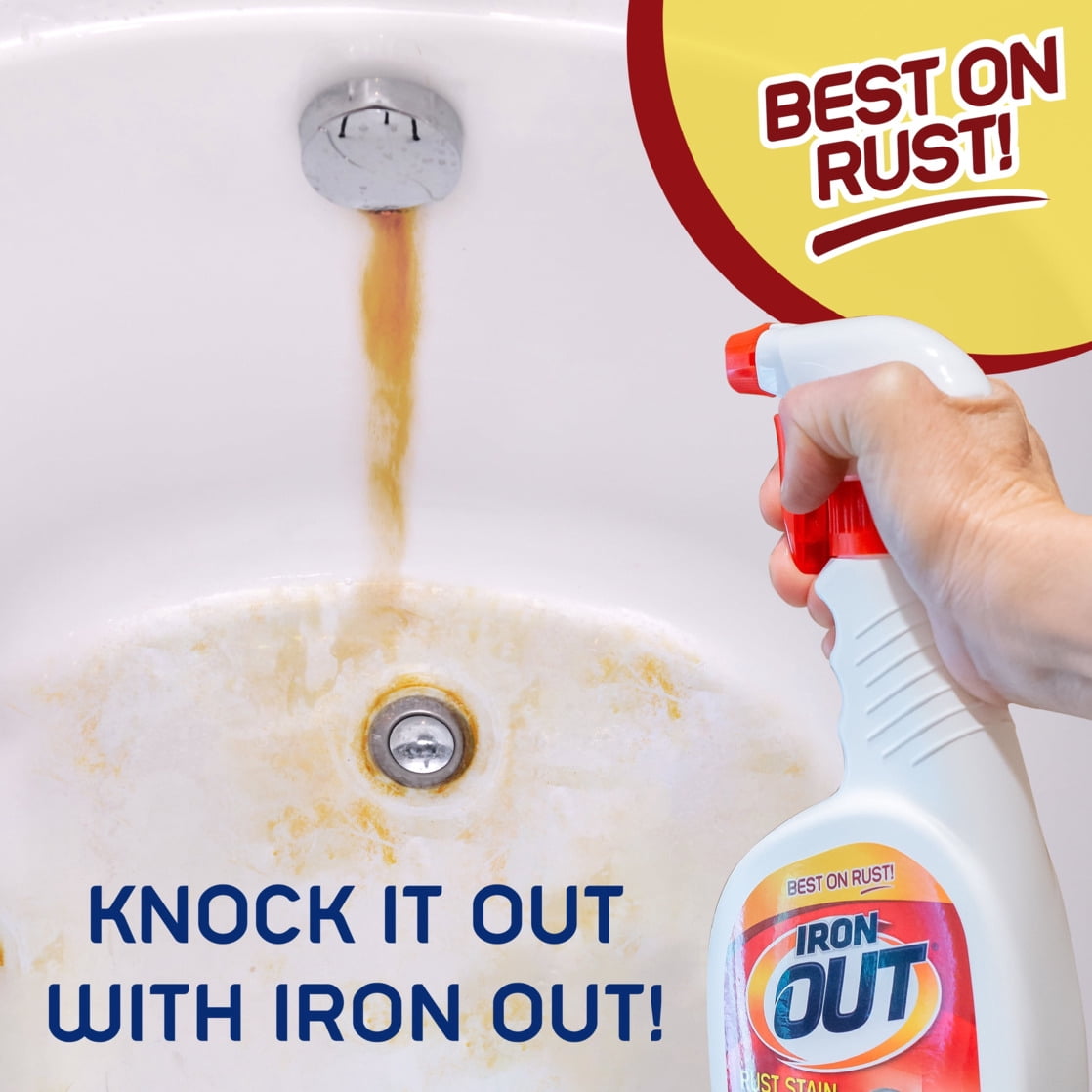 Iron OUT Rust Stain Remover Spray Gel (Heavy-Duty, 24 fl oz) 5z0zi