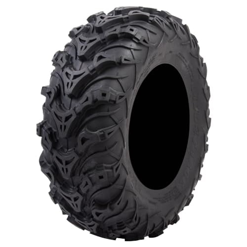 Tusk Mud Force ATV Tire (Black, 24x8-12, Set of 2) 0xgd3