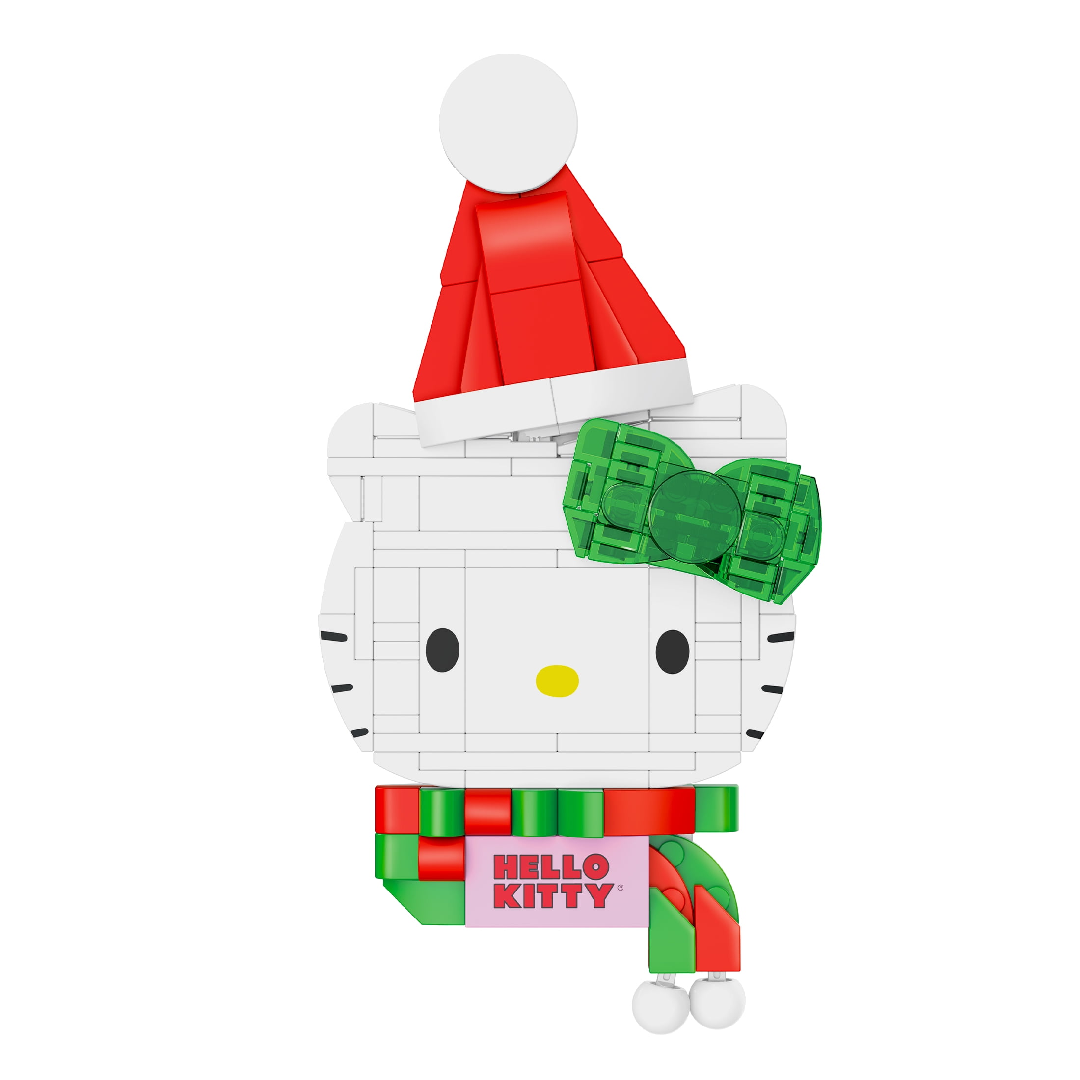 Brickcraft Hello Kitty Holiday Building Kit, Festive Sanrio Character Display Set (152 Piece Set) 0088p