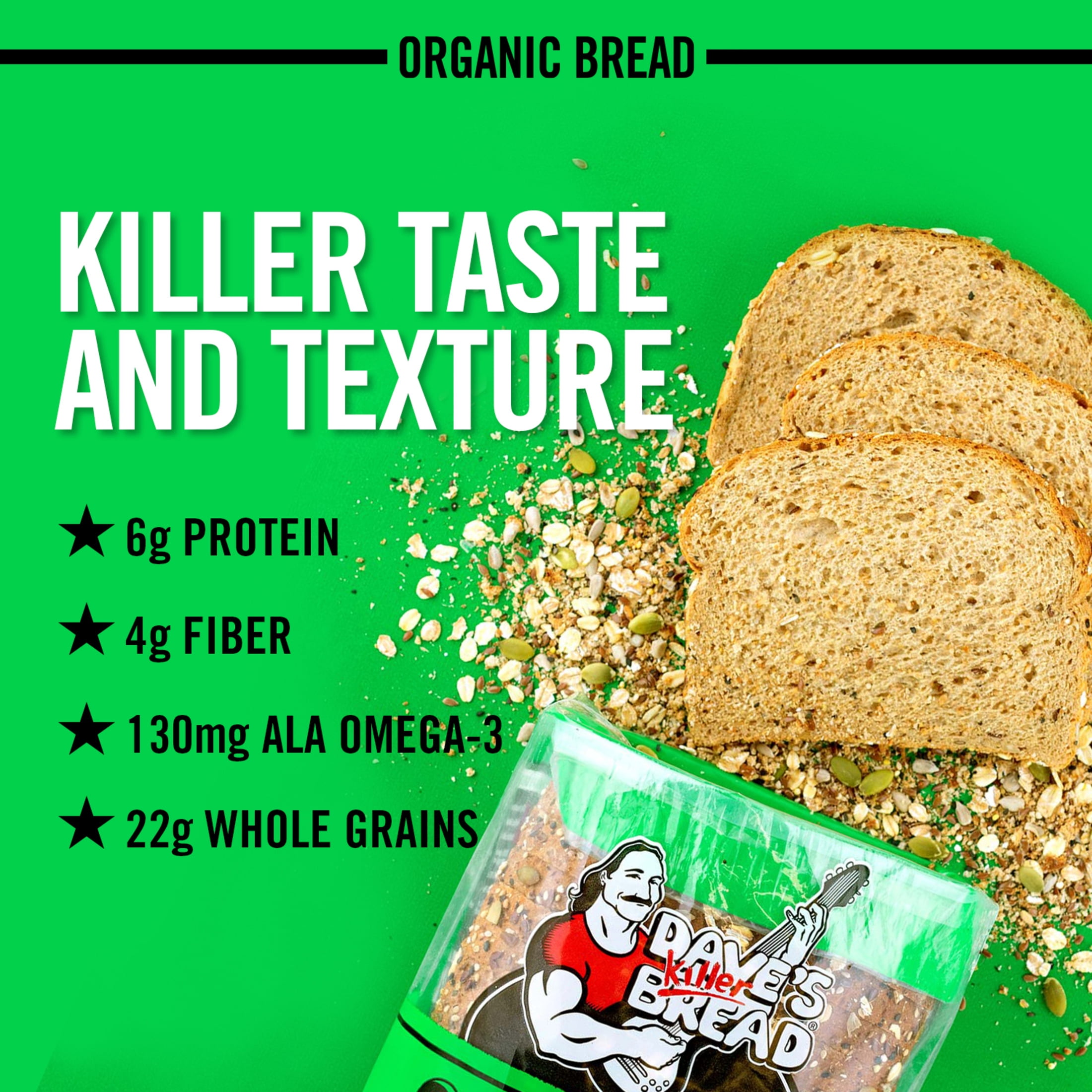 Dave's Killer Bread 21 Whole Grains and Seeds Organic Sandwich Bread (27 oz) aof1x