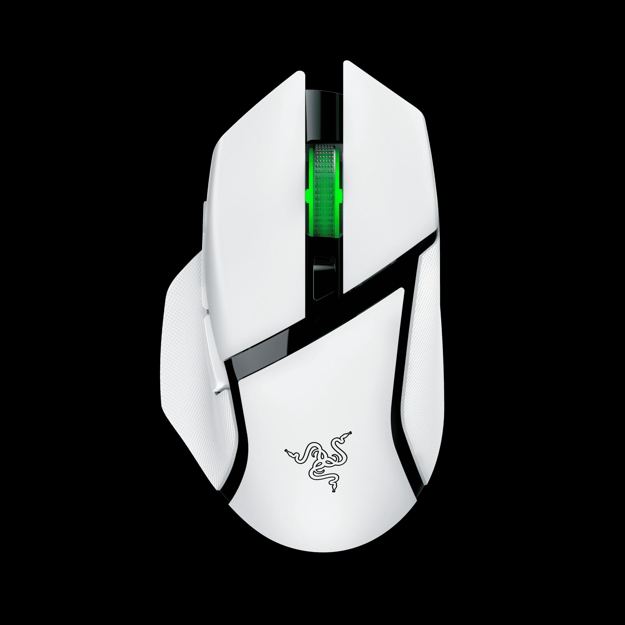 Razer Basilisk V3 X HyperSpeed Wireless Gaming Mouse, Ergonomic PC Gaming Mouse with Chroma RGB (White) bozym