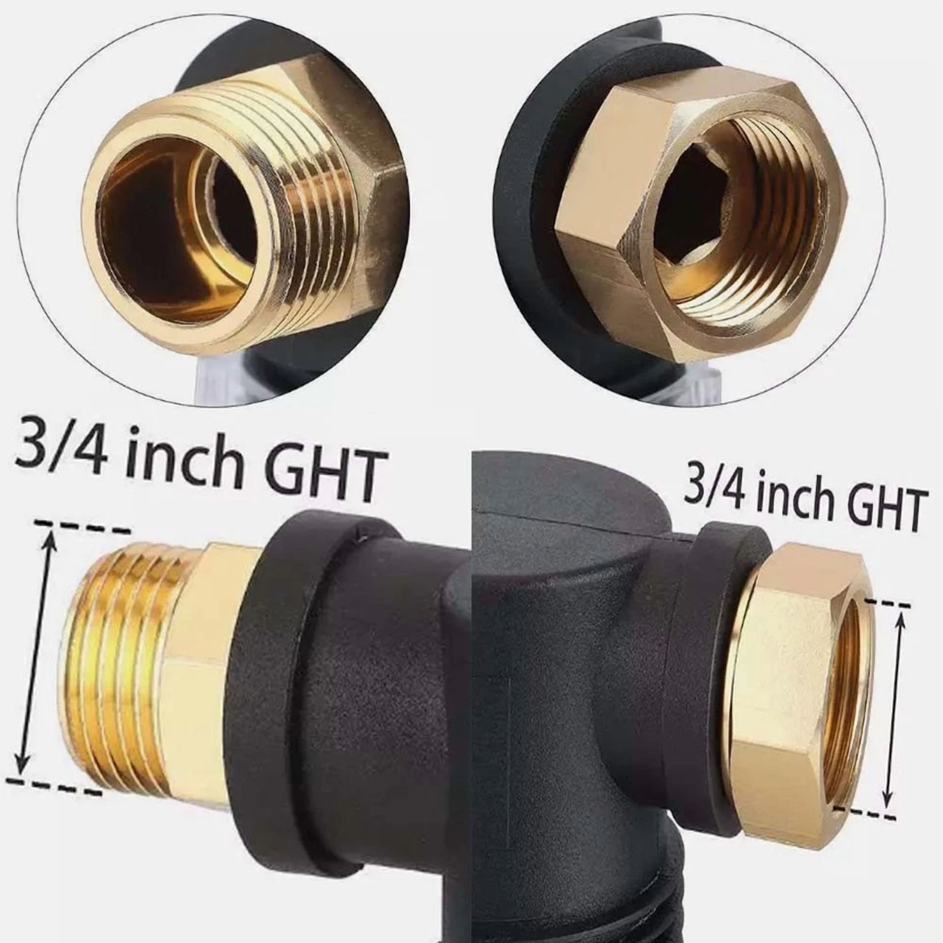 Purely Elizabeth Garden Hose Inlet Filter (Inline Water Pressure Washer Sediment Filter, 0.75 in) ofl5v