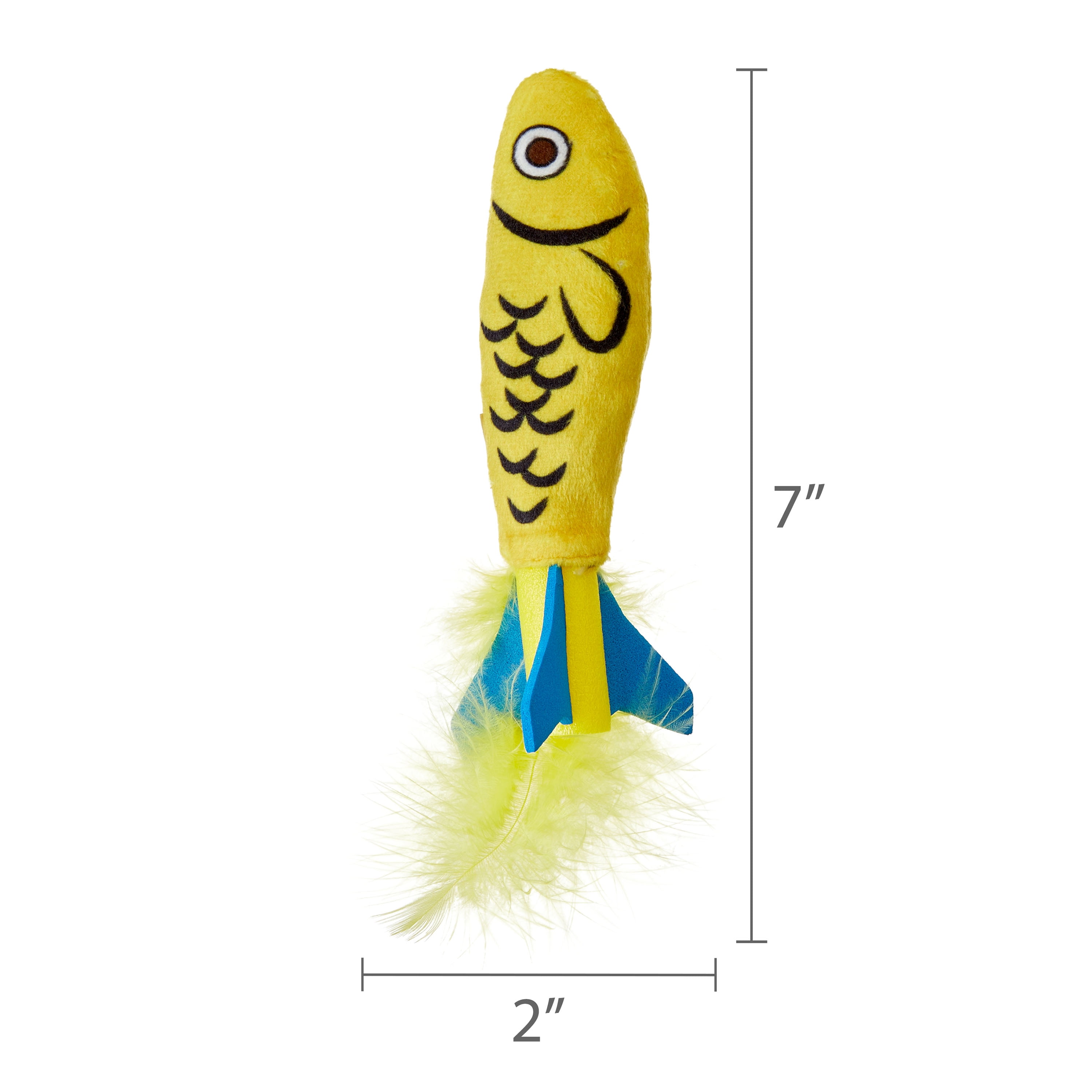 Vibrant Life Sardine Explosion Cat Toys with Catnip (Blue, 3 Pack) ijjq2