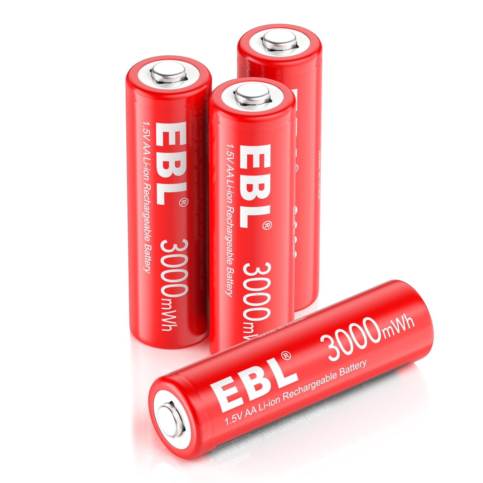 EBL Lithium-Ion Rechargeable AA Batteries (4-Pack) ydhc1