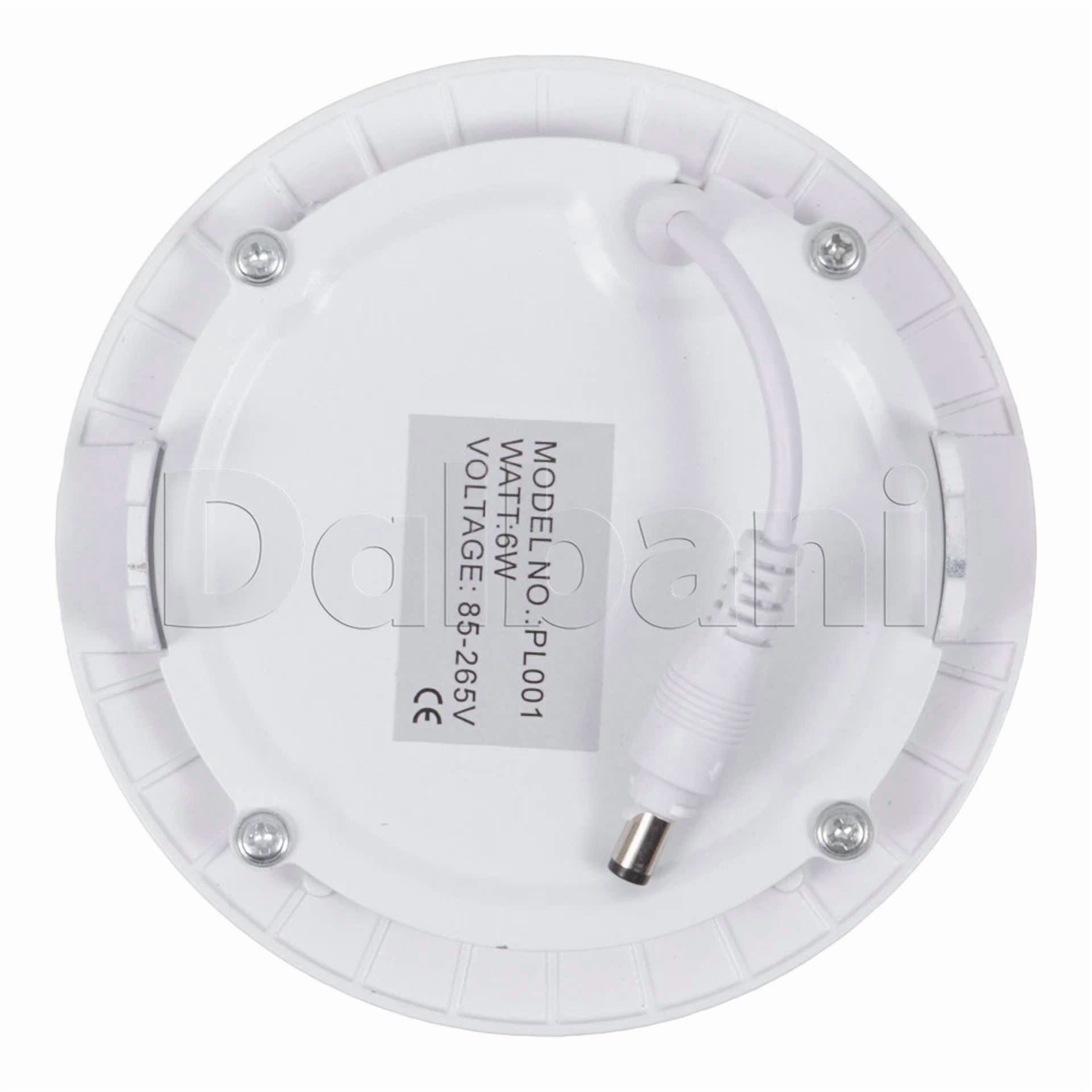 Knack 6W LED Recessed Round Ceiling Panel Light, 4000K Neutral White (6 in) 8opwt - Image 5