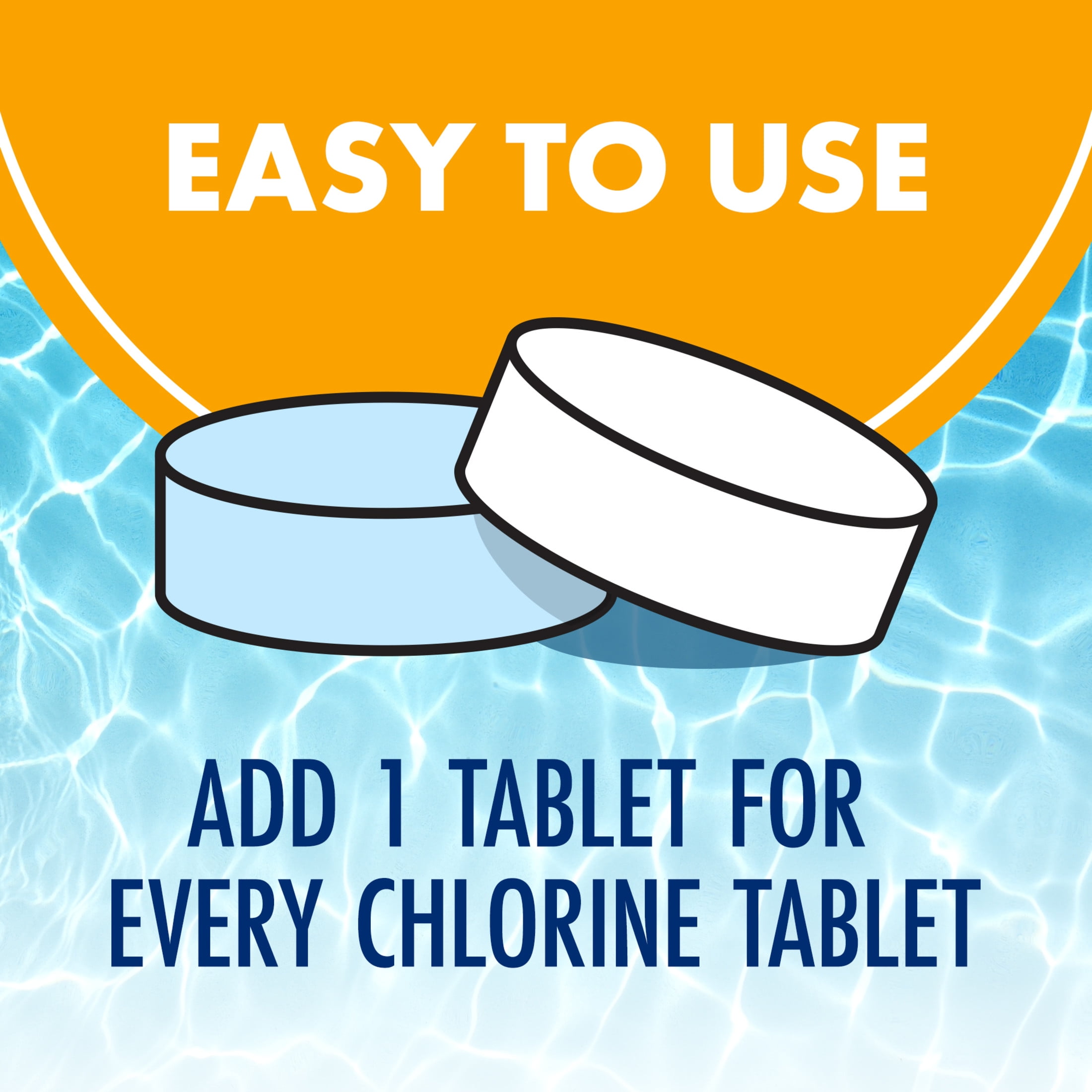 ARM & HAMMER Clear Balance Swimming Pool Alkalinity & pH Maintenance Tablets (White, 16 Count) 250is
