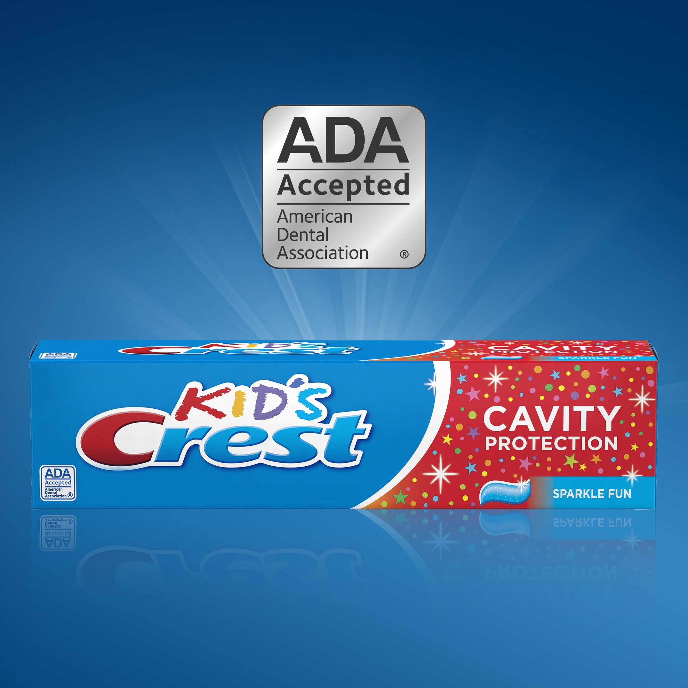 Crest Kids Cavity Protection Toothpaste, Sparkle Fun Flavor, Anticavity Fluoride Formula (4 Pack, 4.6 oz) ev6uw