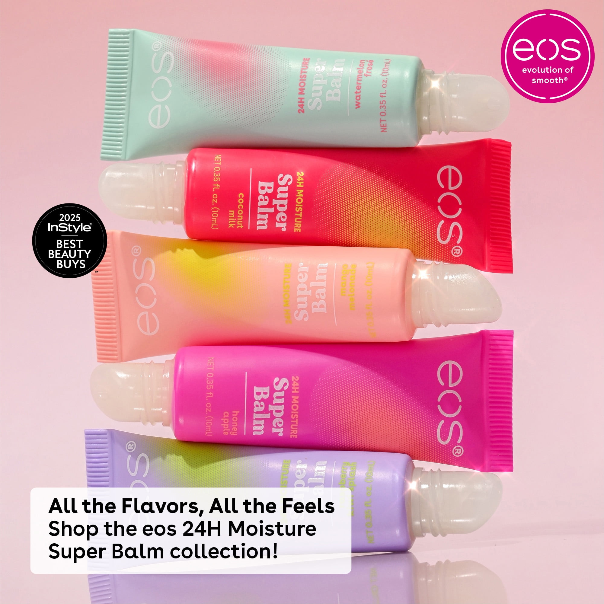 eos Super Balm Lip Treatment, Raspberry Kiwi Splash, Deep Hydration (0.35 fl oz, 1-Pack) k407c - Image 6