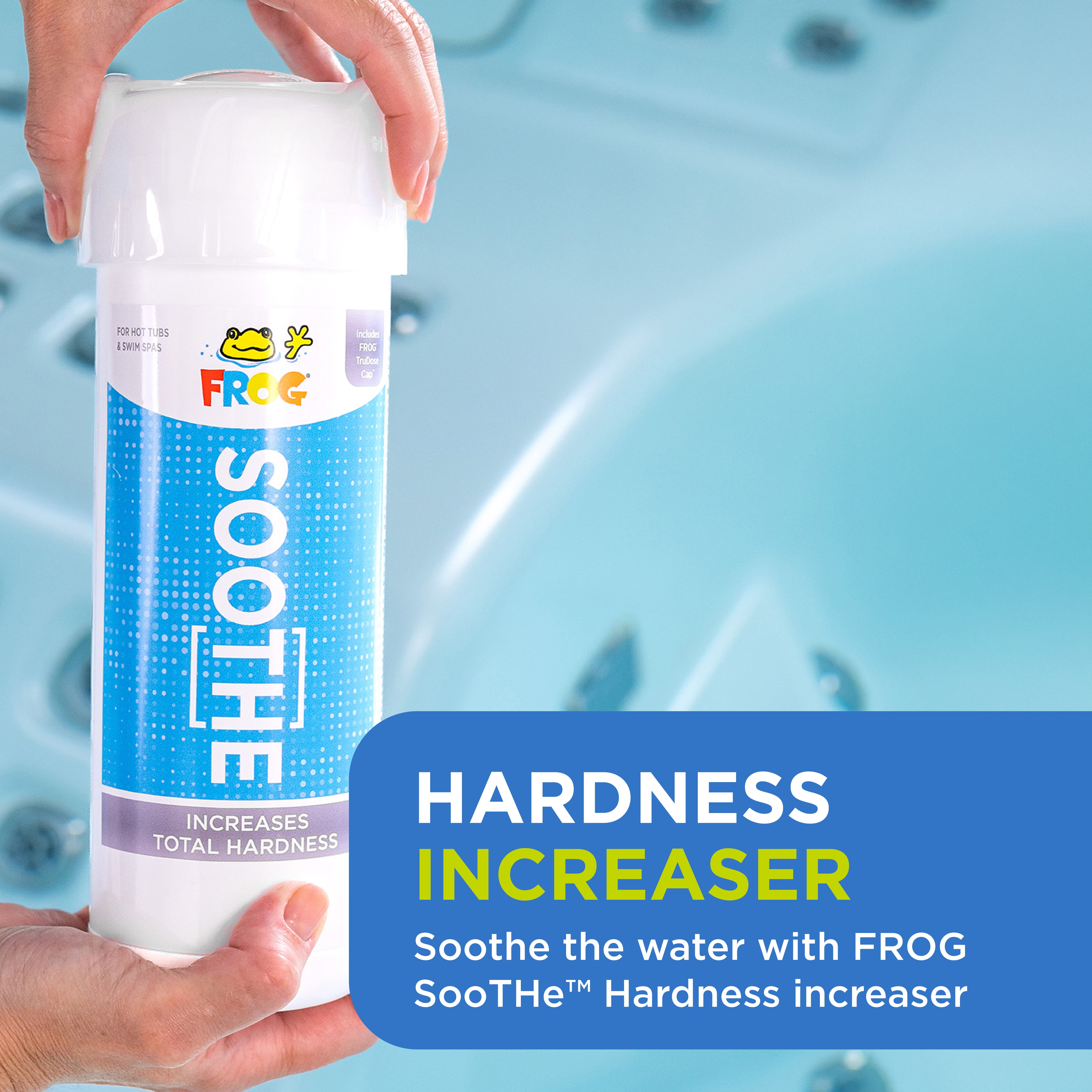 FROG SooTHe Calcium Hardness Increaser for Hot Tubs and Swim Spas (2 lb) 8piev
