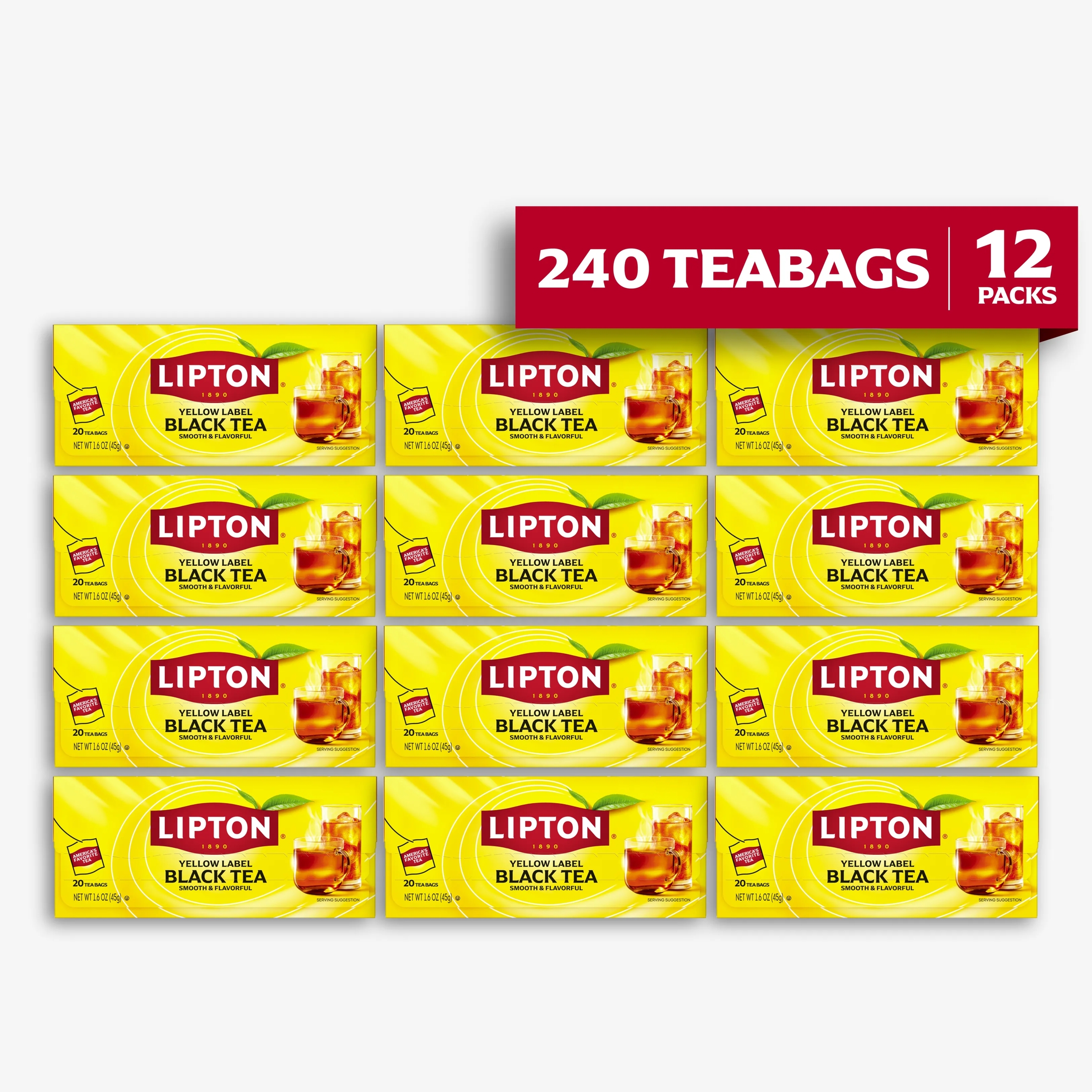 Lipton Black Tea Bags (Black, 240 Count) fzmme