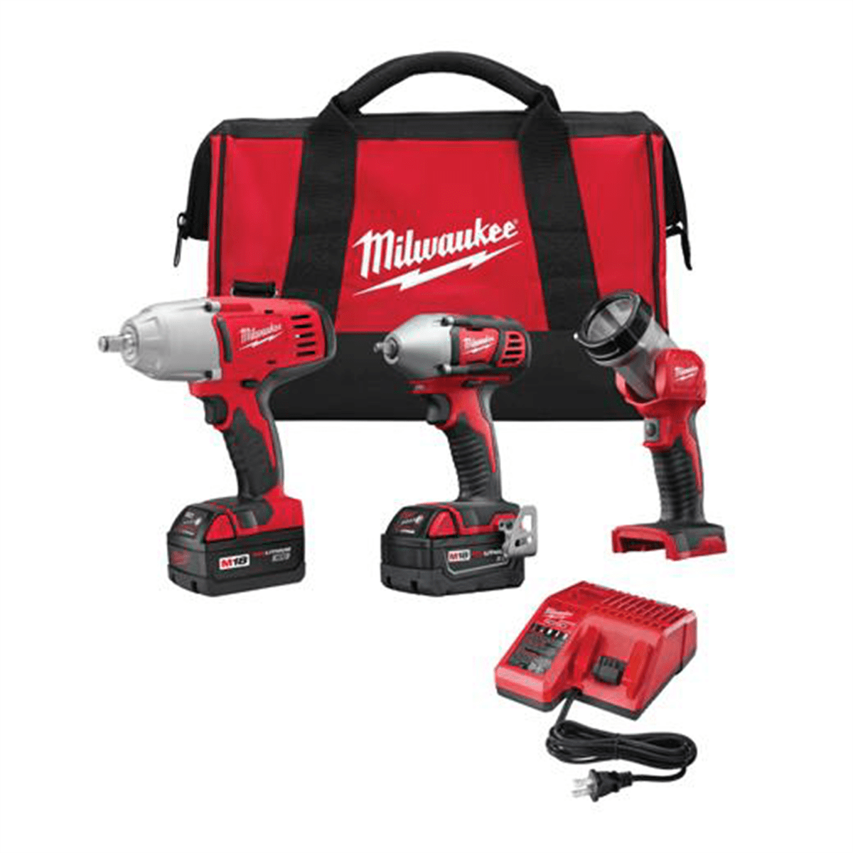 Milwaukee M18 3-Tool Cordless Power Tool Combo Kit (Yellow, 3-Piece Set) n43oe