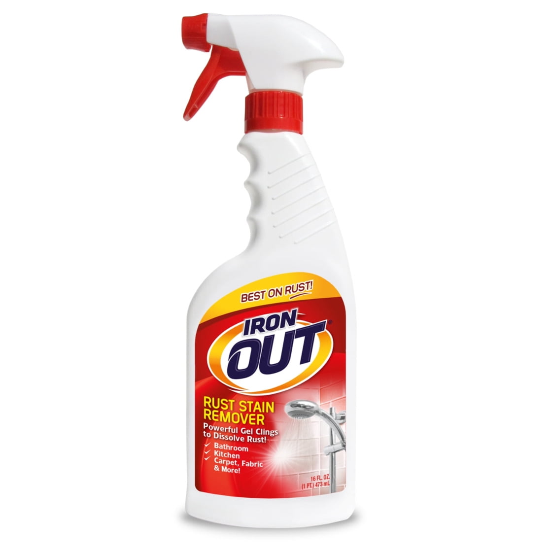Iron OUT Rust Stain Remover Spray Gel (Heavy-Duty, 24 fl oz) 5z0zi