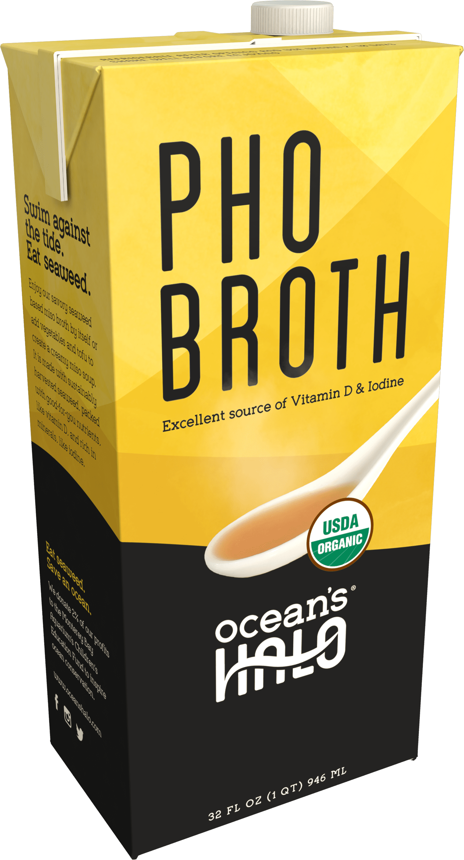 Ocean's Halo Organic Vegan Pho Broth (32 fl oz) wstze - Image 2