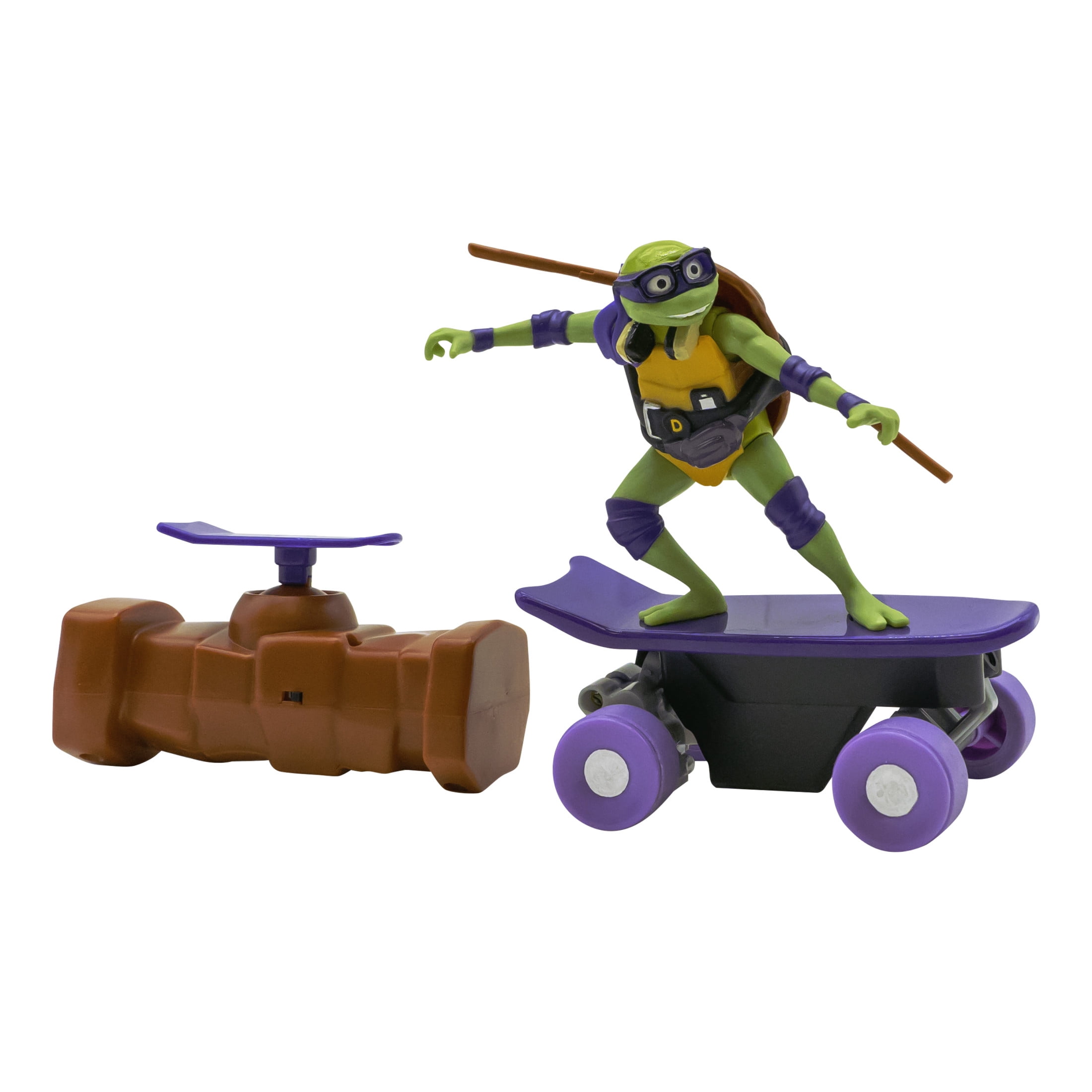 Teenage Mutant Ninja Turtles Donatello Half Pipe RC Skateboard Vehicle (Purple, 1 Pack) ldloi