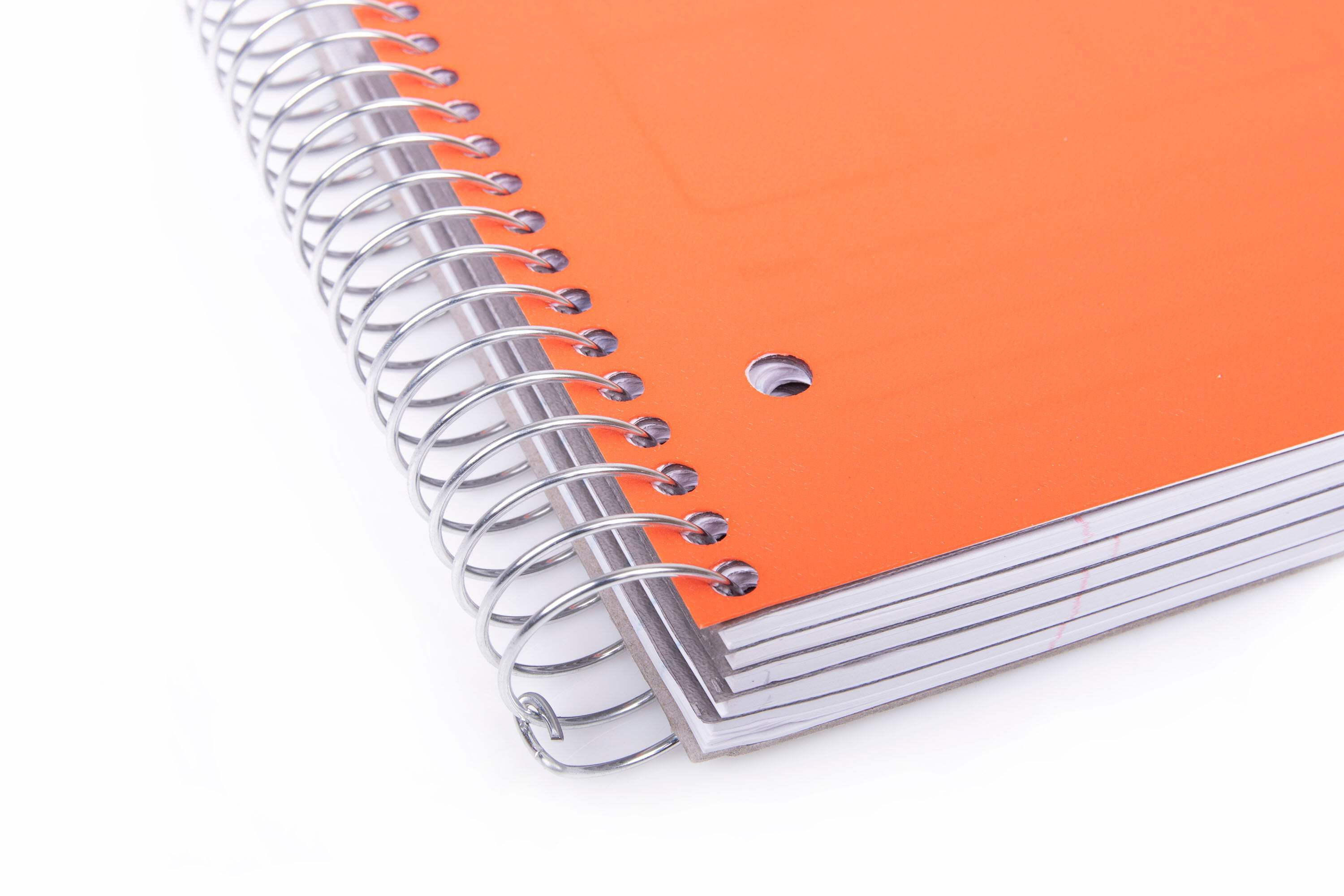 Mintra 5 Subject Notebook, Wide Ruled Spiral Journal with Durable Poly Cover and 5 Pockets (Blue, 200 Sheets) zz9w3
