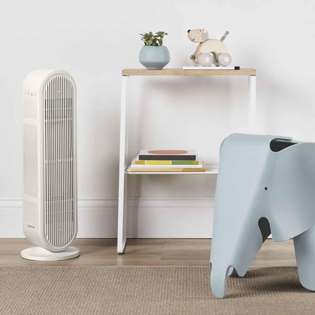 Conair ConairPure Medium Room Air Purifier with True HEPA Filtration (200 sq. ft.) g6ri7