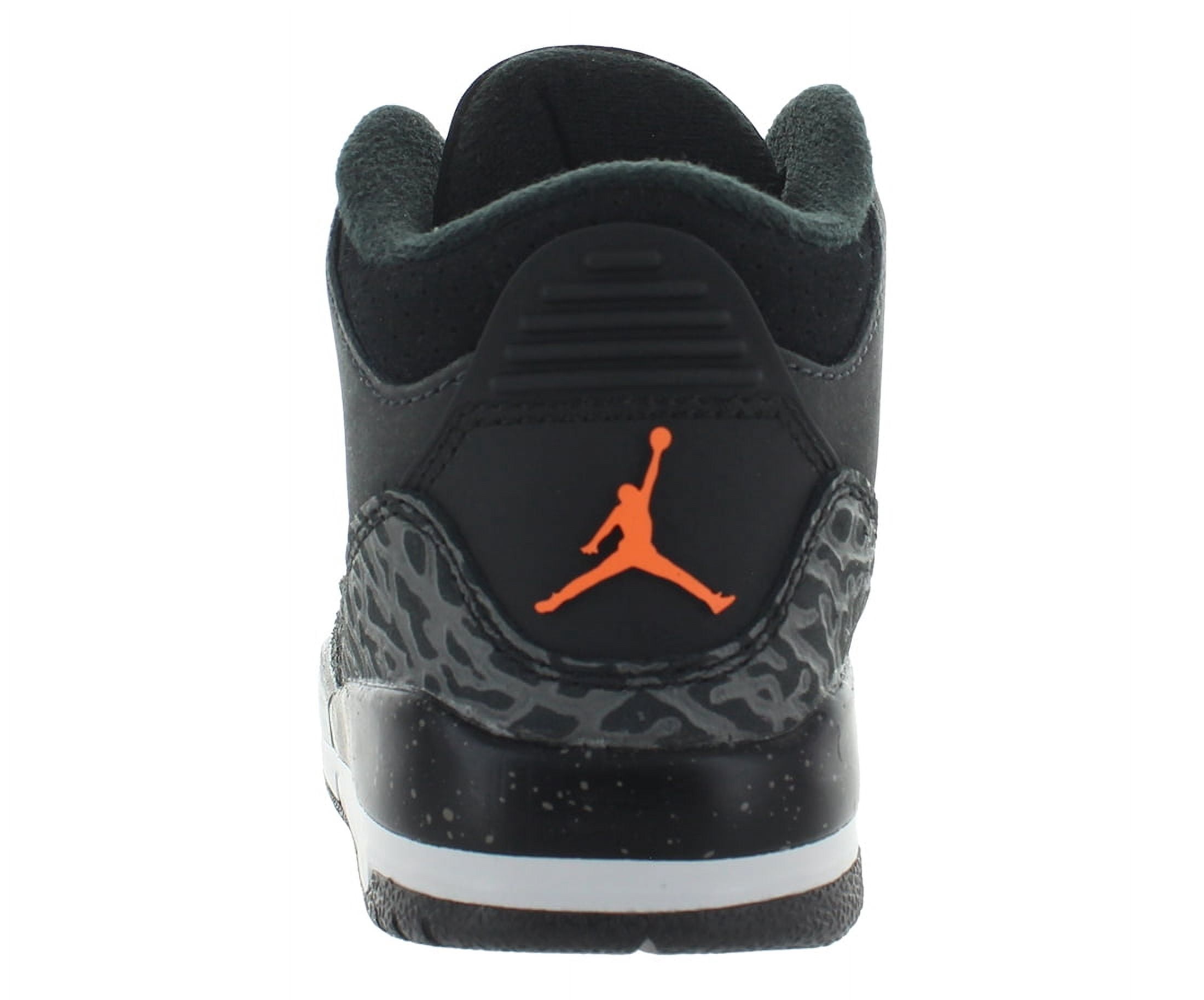 Nike Jordan 3 Retro Fear Little Kid's Basketball Shoes (Night Stadium/Total Orange, 2) uudq7