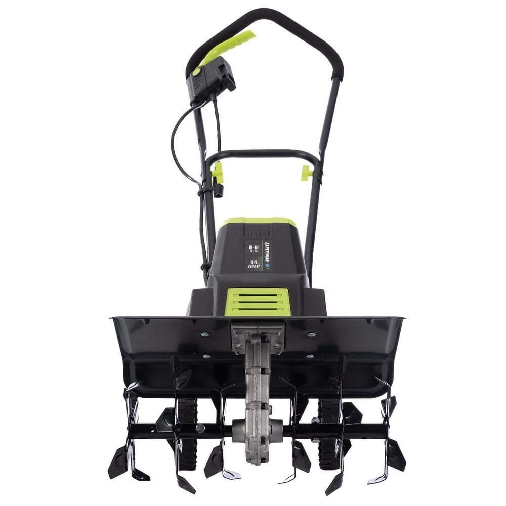 Earthwise 14-Amp Corded Electric Garden Tiller (18 in Width, 8 in Depth) s8fxd