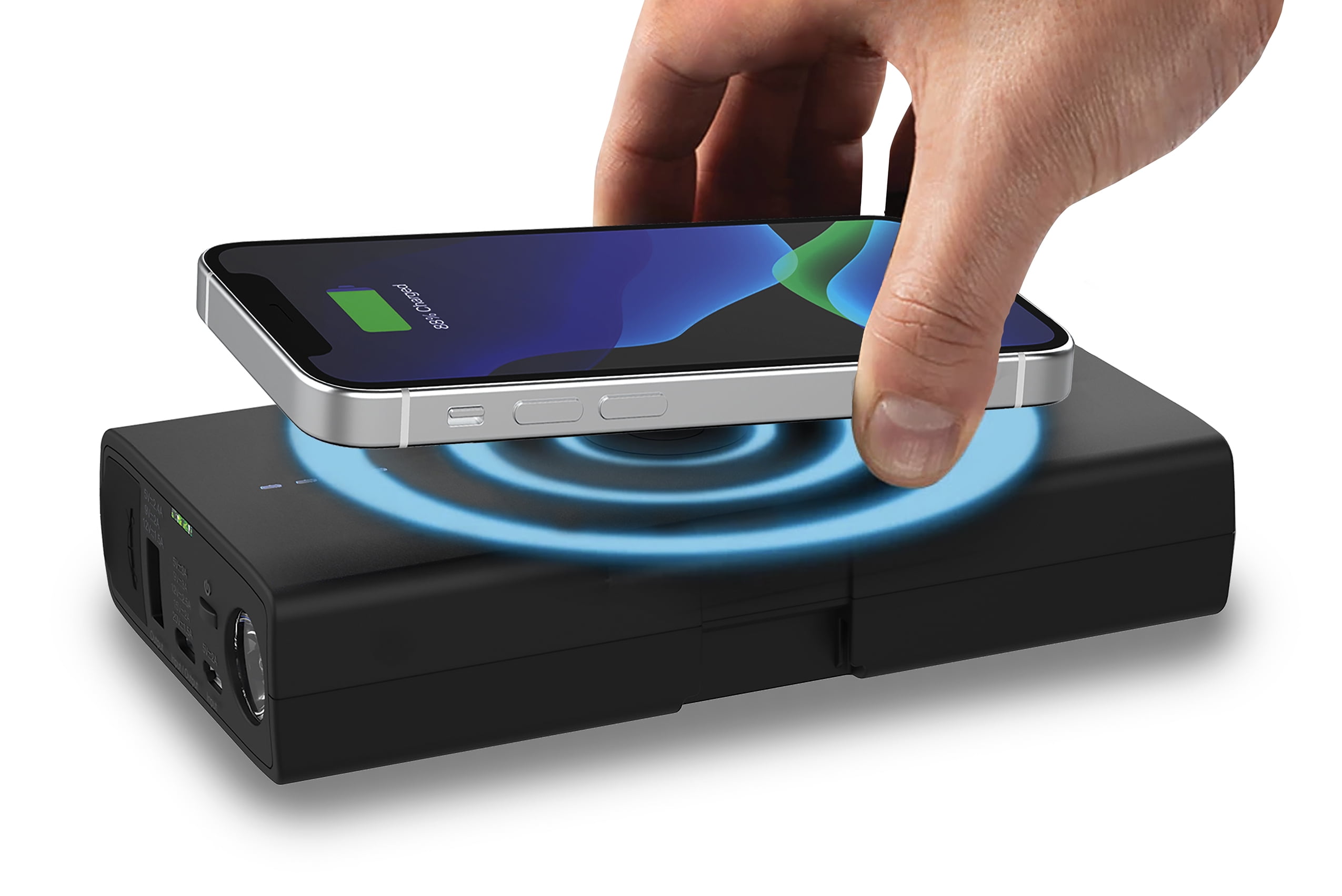 YADA Power Bank Pro Car Battery Jump Starter and Portable Charger (Black, 10000 mAh) vtajg