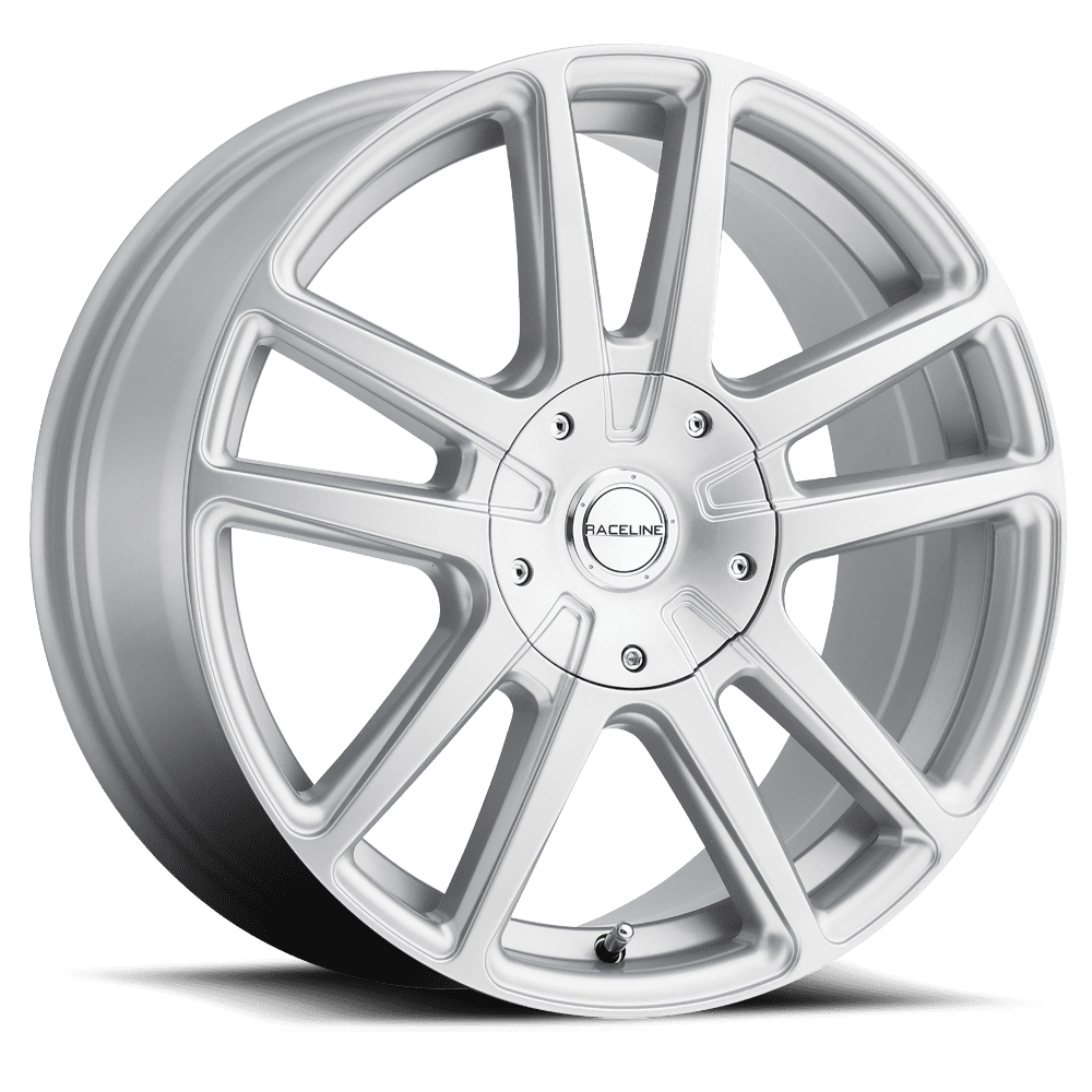 Raceline 145S Encore Cast Aluminum Wheel (Silver, 16x7 in) ub276