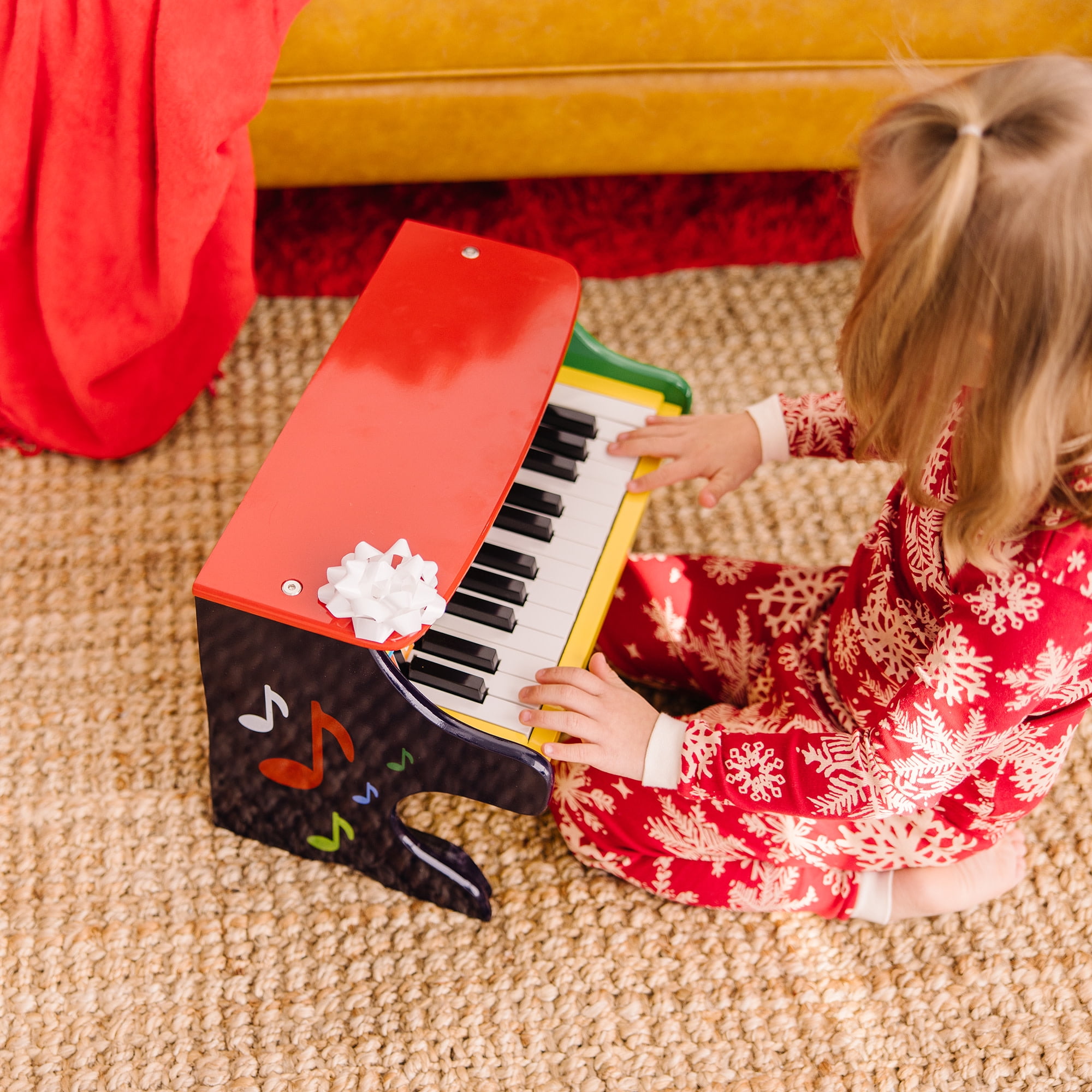 Melissa & Doug Learn-To-Play Piano with 25 Keys and Color-Coded Songbook (11.5 in x 15.75 in x 9.5 in) nxgp3