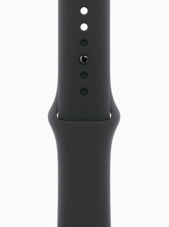 Apple Watch Series 11 GPS + Cellular Smartwatch (Jet Black Aluminum Case, Black Sport Band, 46 in) nitgk