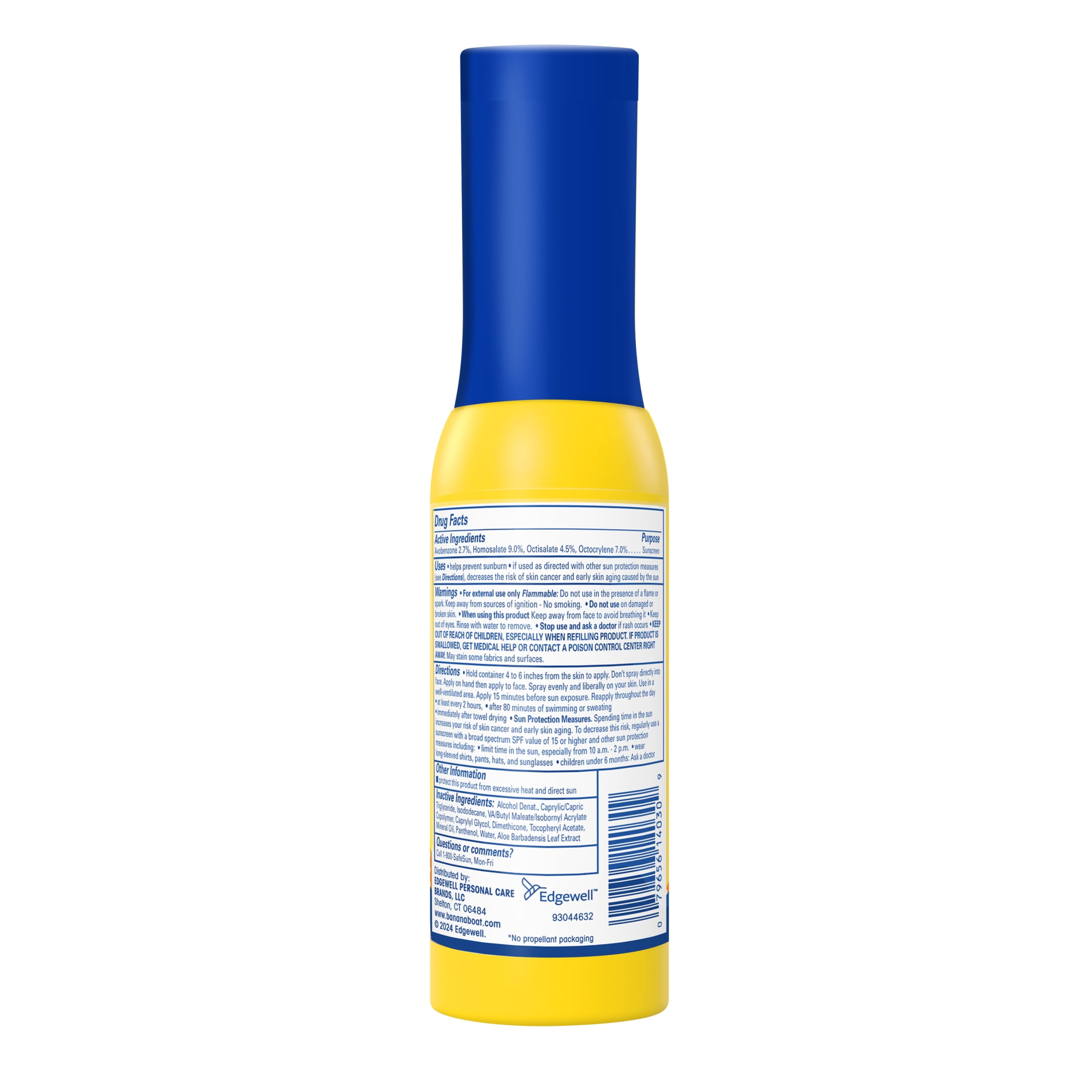 Banana Boat Kids 360 Coverage SPF 50 Sunscreen Mist (Refillable Spray, 5.5 fl oz) jhdl7