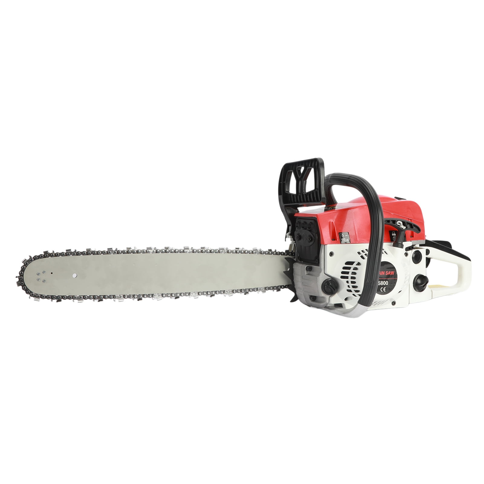 Arlohe 58cc 2-Stroke Gas Chainsaw, 3.2HP Professional Logging Tool with 20-in Bar (Orange, 20-in) p6an9