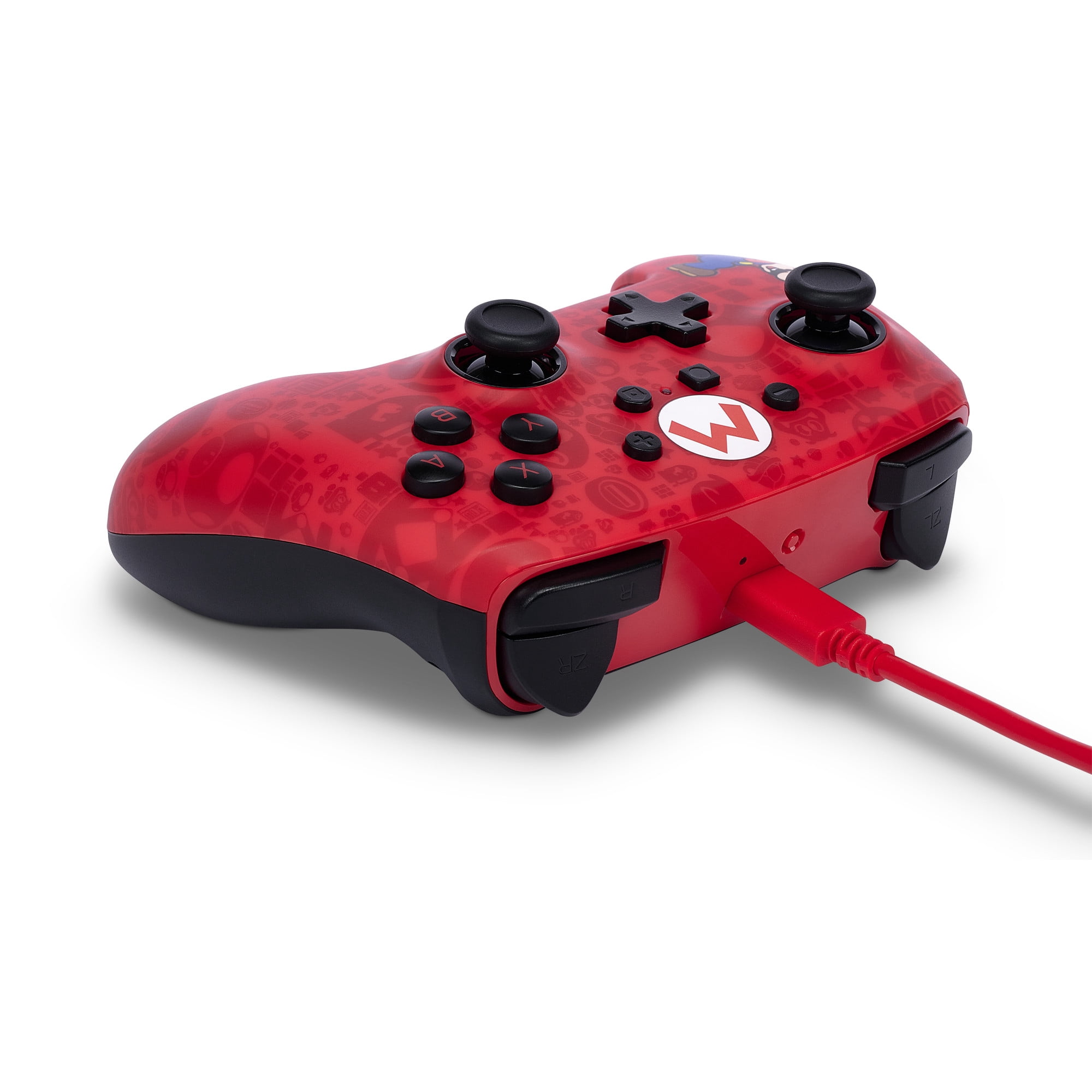 PowerA Enhanced Wireless Controller for Nintendo Switch - Here We Go Mario (1 Count) xm32k