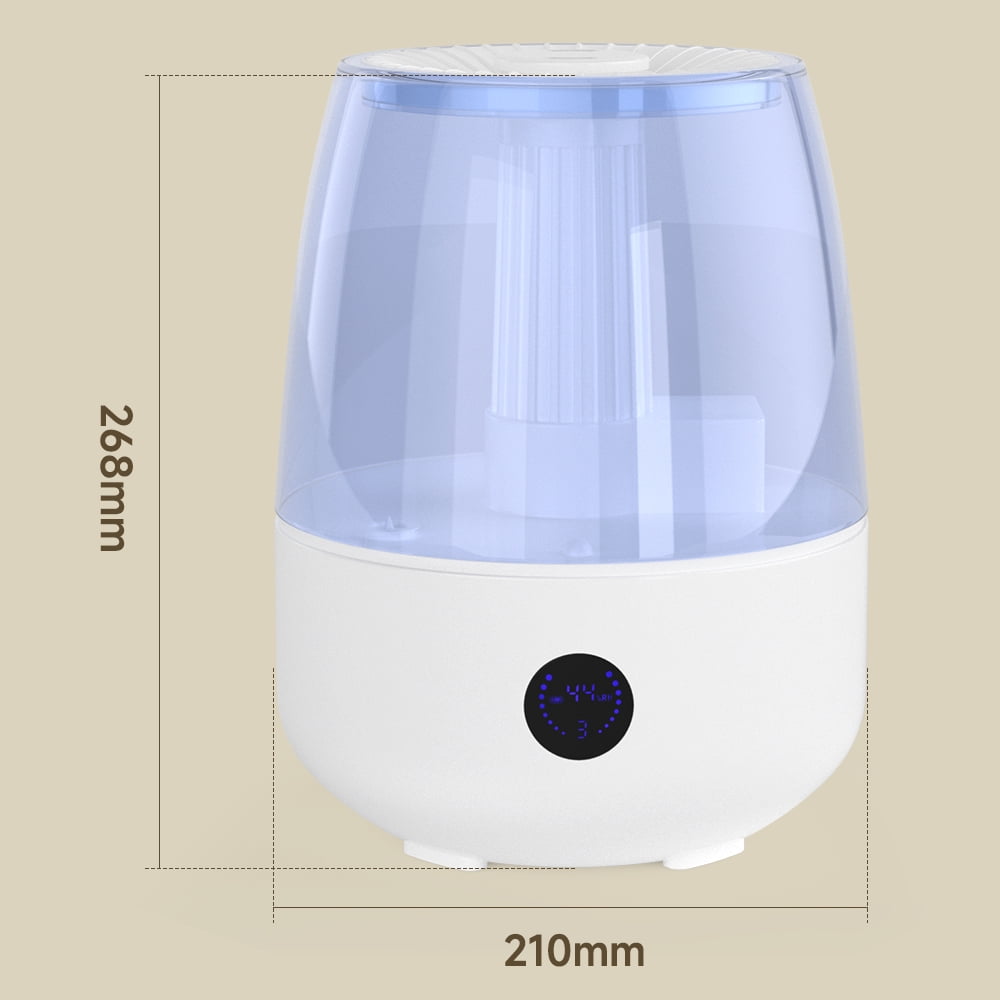 Topteng Cool Mist Humidifier for Bedroom and Large Room with Remote Control (White, 1.8 gal) 6xam9