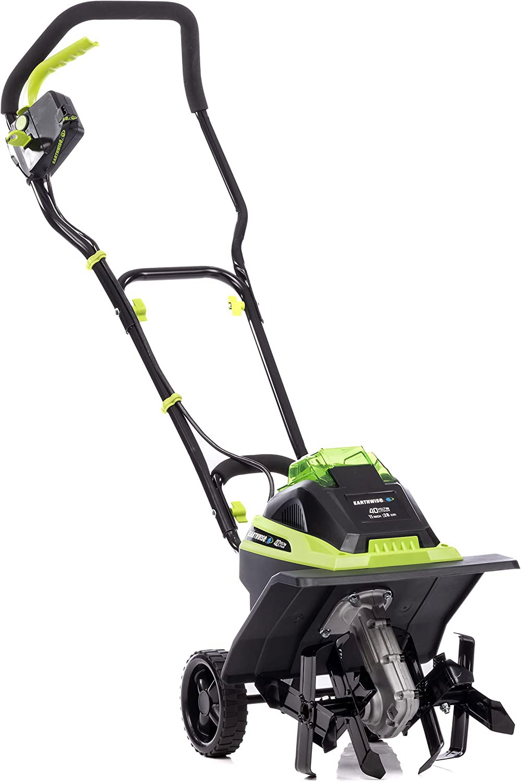 Earthwise 40-Volt Cordless Electric Tiller and Cultivator (11 in) hw5is