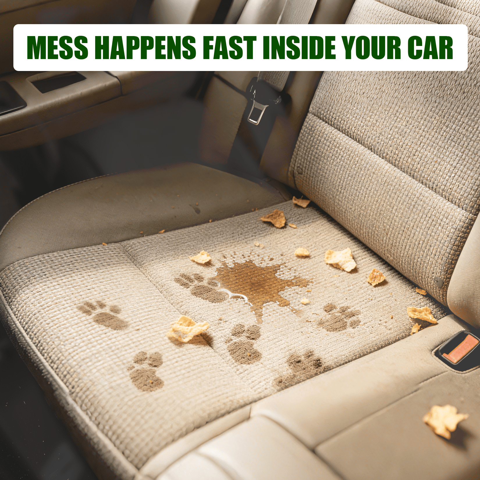 AIMSEIZE Automotive Fabric & Interior Protector Spray (Waterproof, Stain-Repellent) 12.8 fl oz je0jh