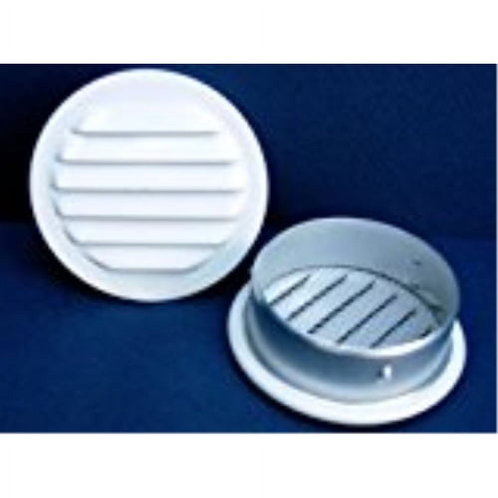 Maurice Franklin Louver Aluminum Mini Louver Vent (Gloss White, 1.5 in. W x 1.5 in. L) k1x7n