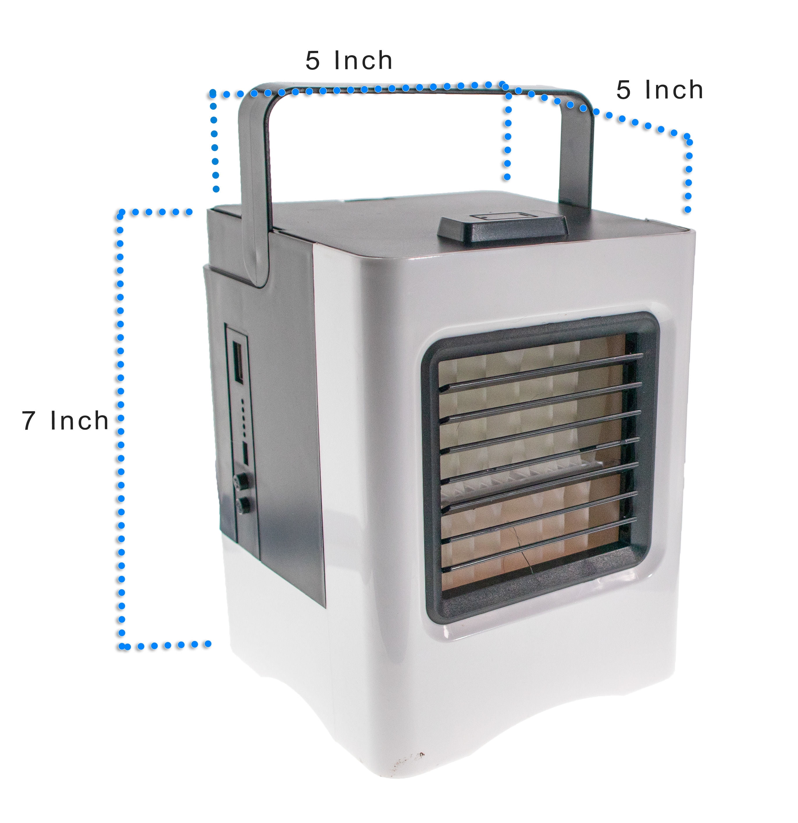 5 Star Super Deals Portable Evaporative Air Cooler and Humidifier Fan (Black, 2 Pack) izlk2