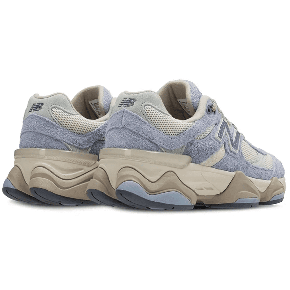 New Balance 9060 Lifestyle Sneakers (Beige/Tan/Blue, 7 US Big Kid) ym1ho
