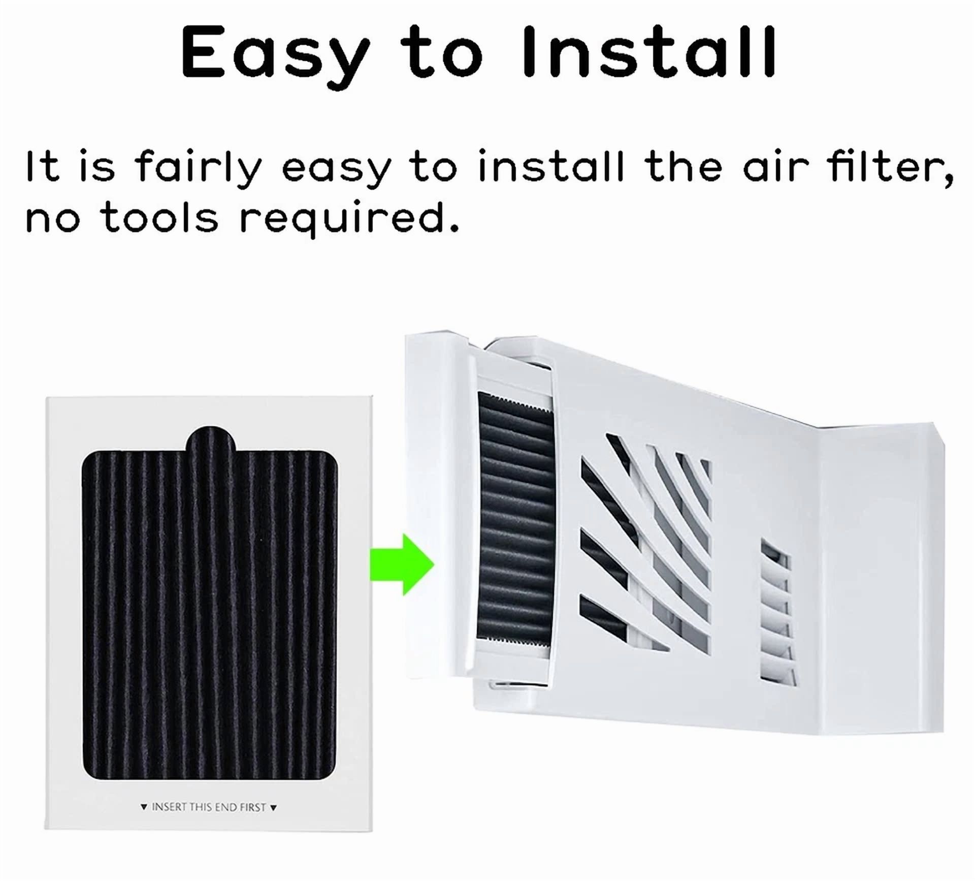 Rhea Pure Air Filter Replacement for Frigidaire Electrolux Refrigerators (2 Pack) 8uyj4