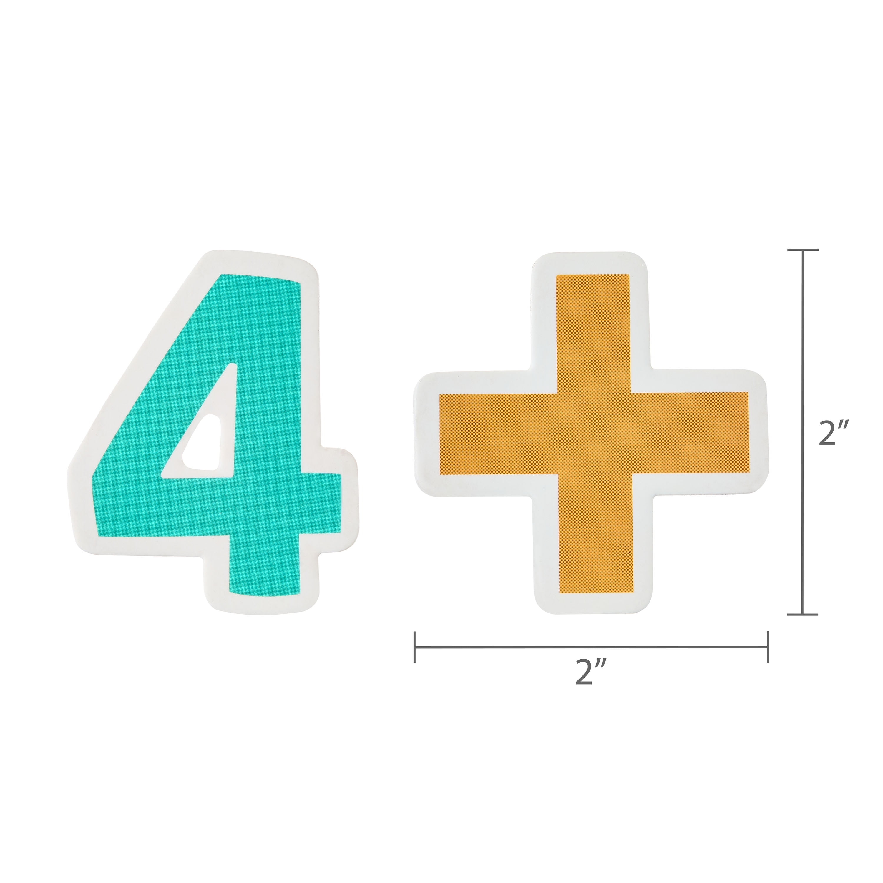 Pen+Gear Magnetic Numbers and Math Symbols Set for Educational Learning (Multicolor, 78 Pieces) 3n9tl