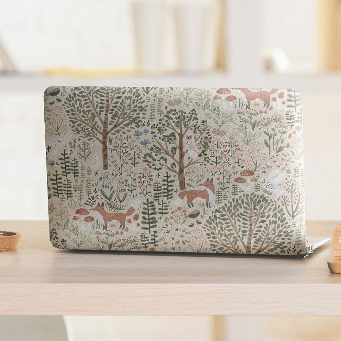 RoomMates Clara Jean Folklore Forest Peel & Stick Wallpaper (Brown, 17 in x 16.5 ft) qyeto
