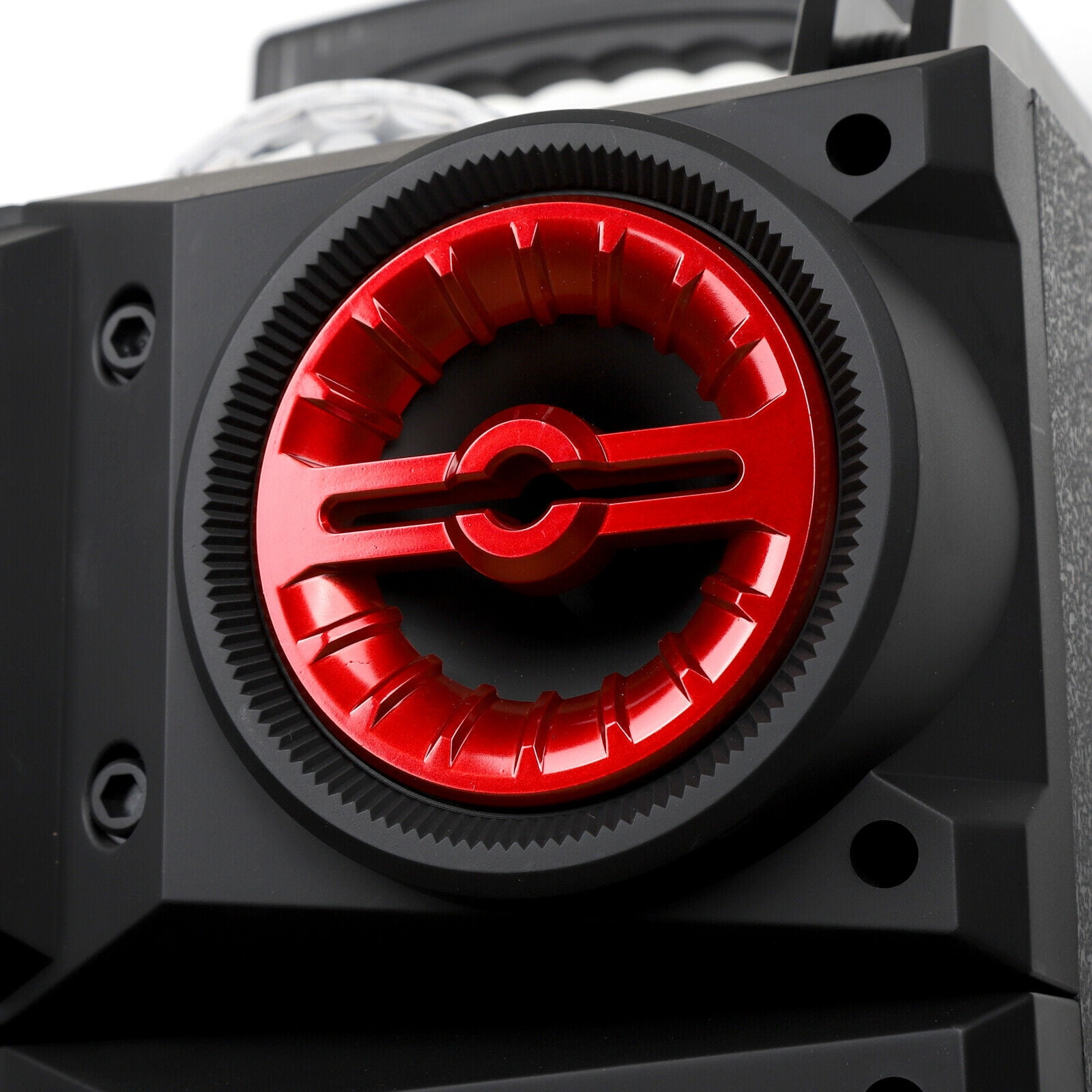 Dazone Portable Bluetooth Party Speaker with Dual 10 in Woofers, LED Lights, and Karaoke Function (Black, 4500W) 3e3co