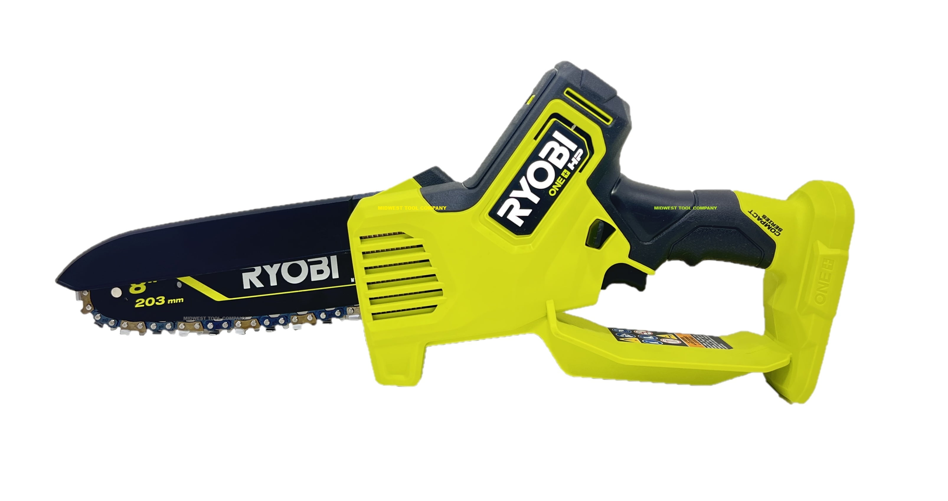 Ryobi HP 18V Brushless Compact Pruning Chainsaw (8 in) wacxe
