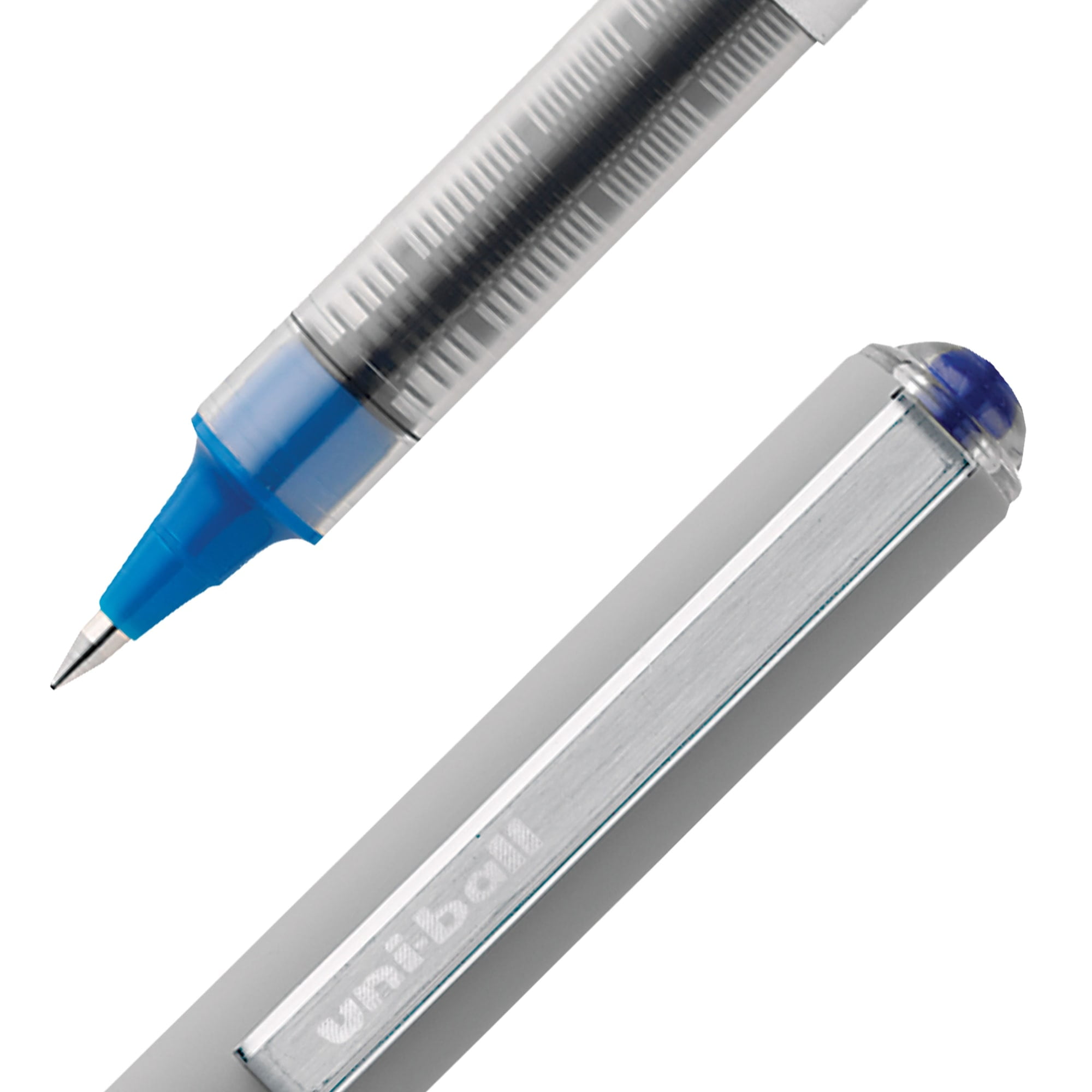 uniball Vision Rollerball Pens, Fine Point (0.028 in), Blue Ink (12 Count) p9n4o