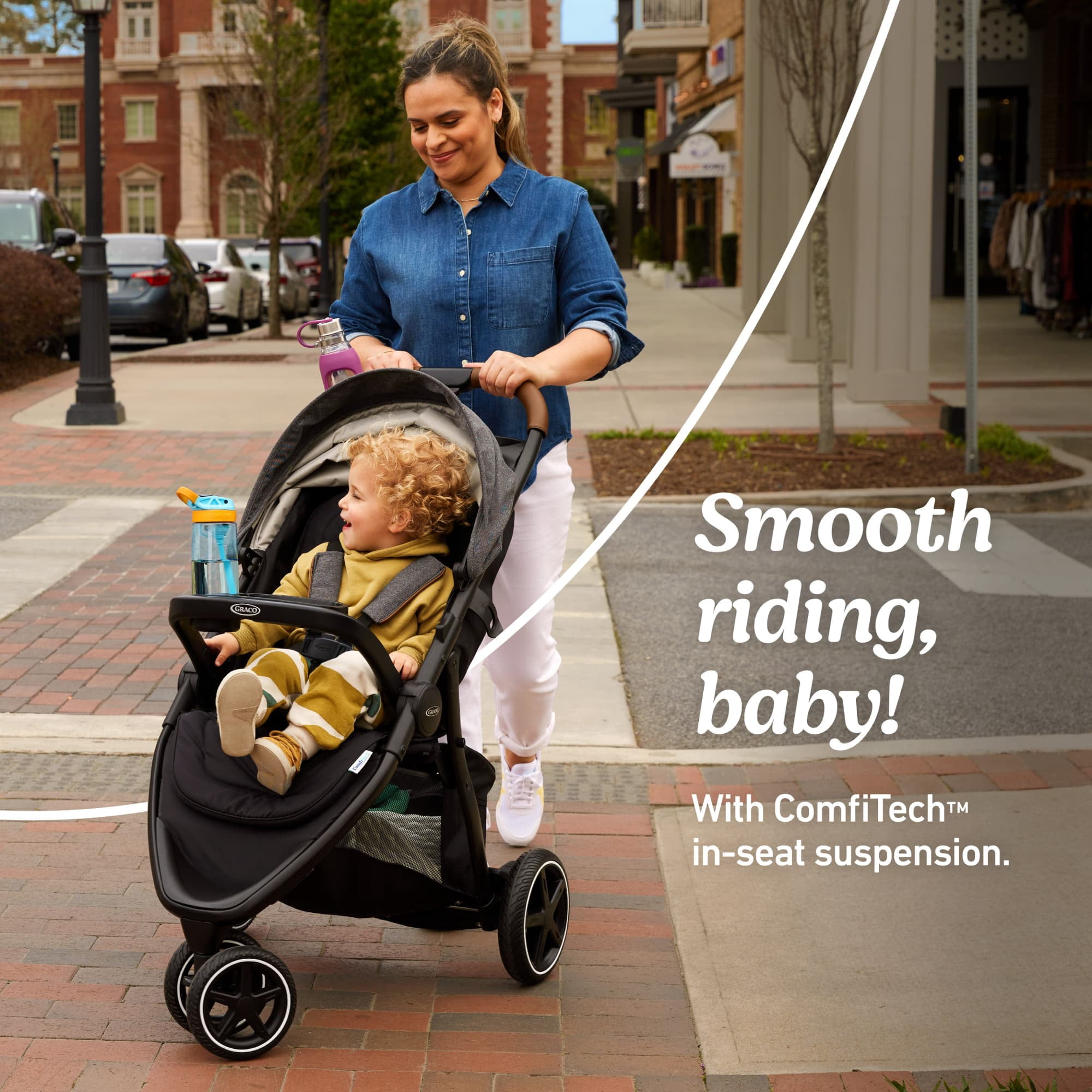 Graco Outpace LX Stroller (Cohen, Grey) yedyq