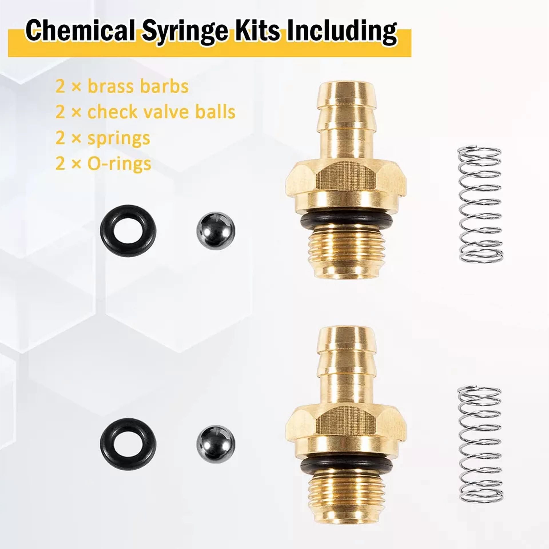 VAULT Pressure Washer Chemical Soap Injector Kit for Briggs & Stratton and Homelite (Universal Fit) 3rhc5