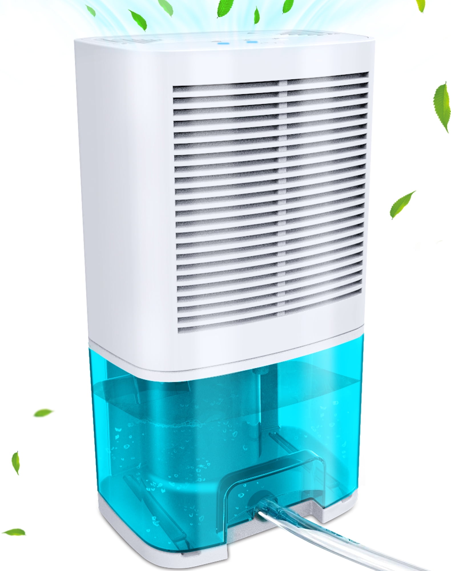HOPEPOW Dehumidifier for Home, Ultra Quiet Moisture Removal for Bedroom and Bathroom (Green, 4 Pint) tdhwl