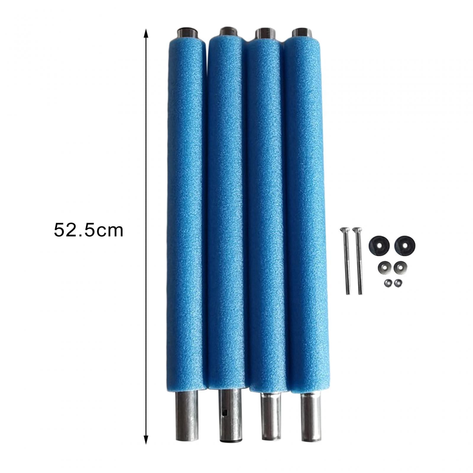 harayaa Trampoline Pole Replacement Set with Foam Sleeves (Blue, 20.67 in, 4-Pack) yeb8b