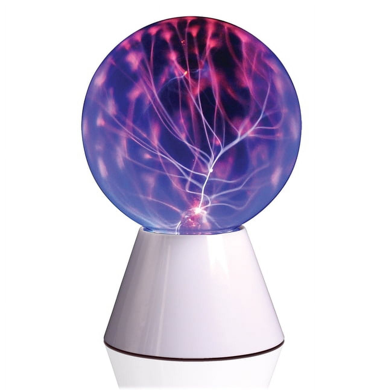 Heebie Jeebies Plasma Ball Lamp Interactive Science Decor (6 in) 5l445