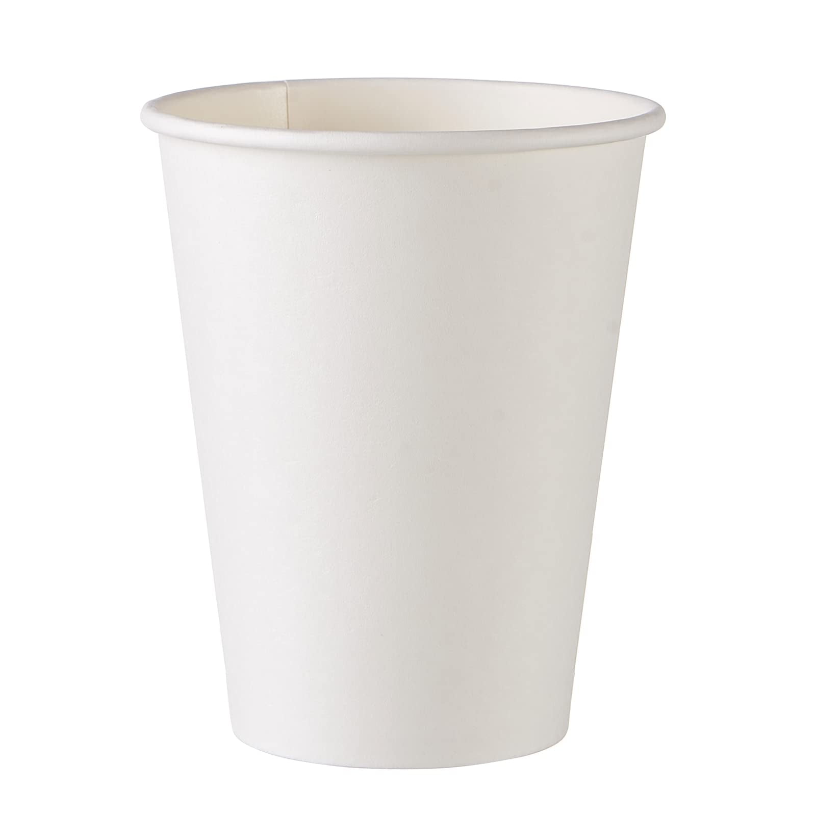 CIAO! Disposable Paper Hot Cups, Insulated Coffee and Tea Cups (White, 12 fl oz, 1000 Count) 4i4wq