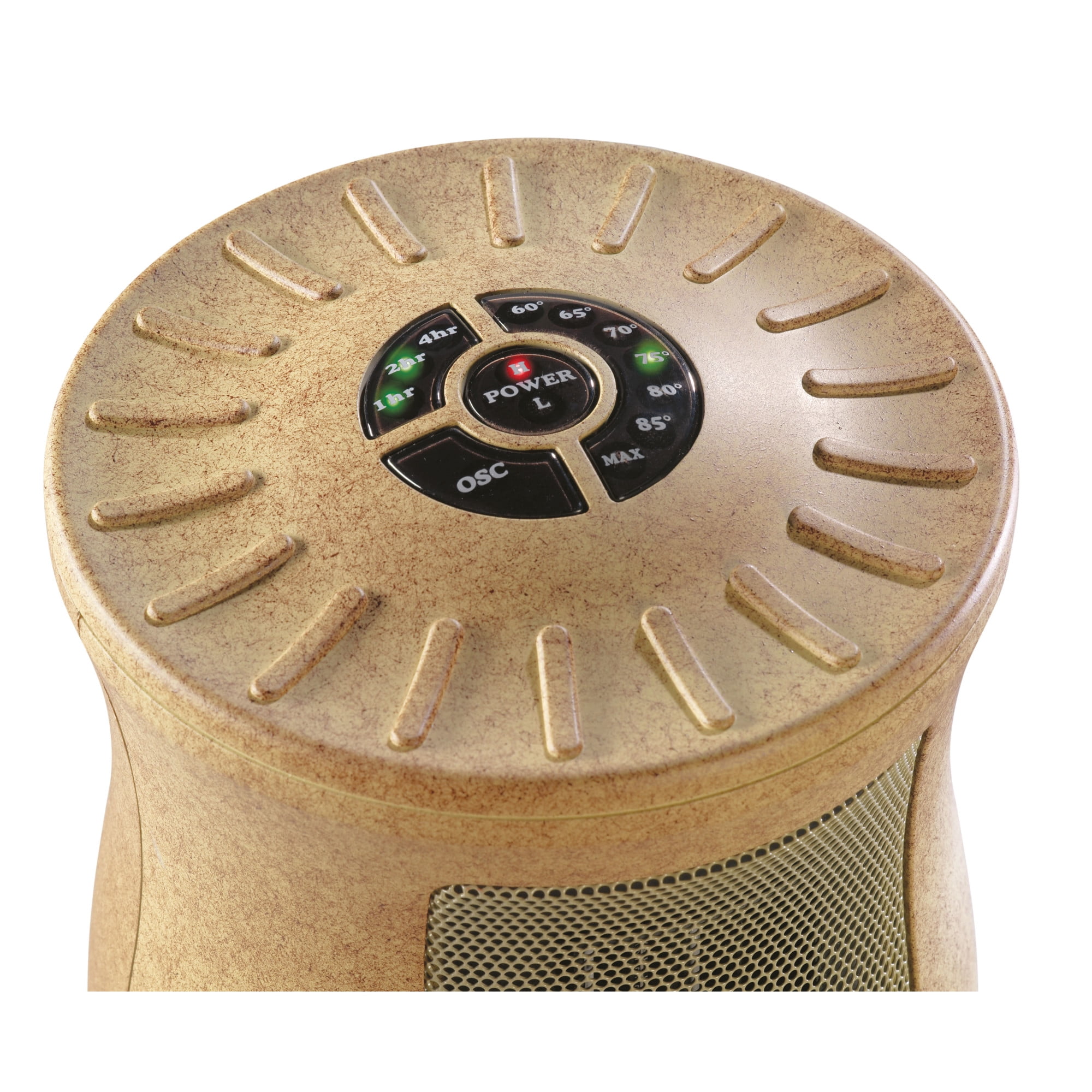 Lasko 16 in 1500W Designer Series Oscillating Ceramic Space Heater with Timer (Beige, 16 in) i9eyr